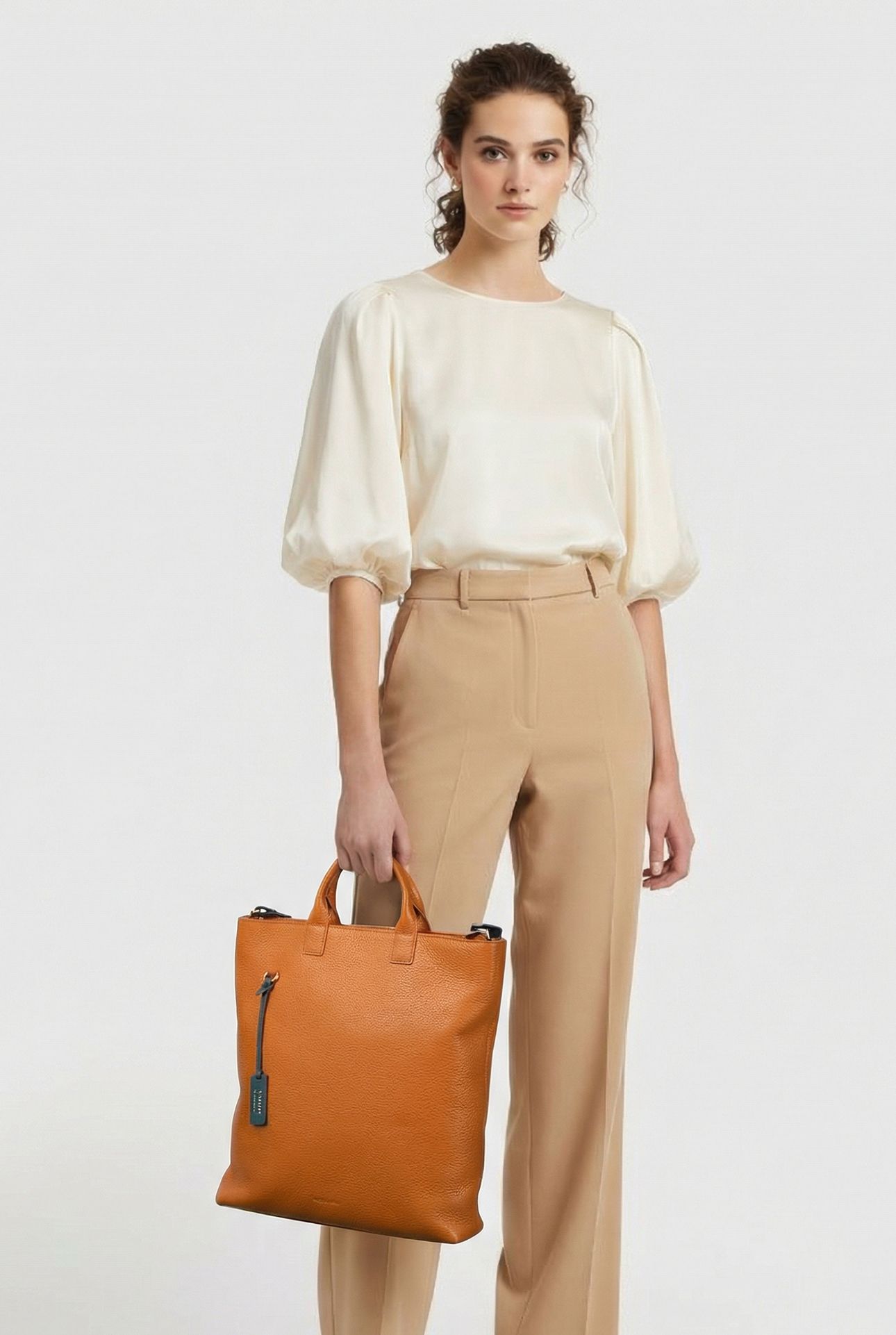 LARGE WORK BAG IN ORANGE 1