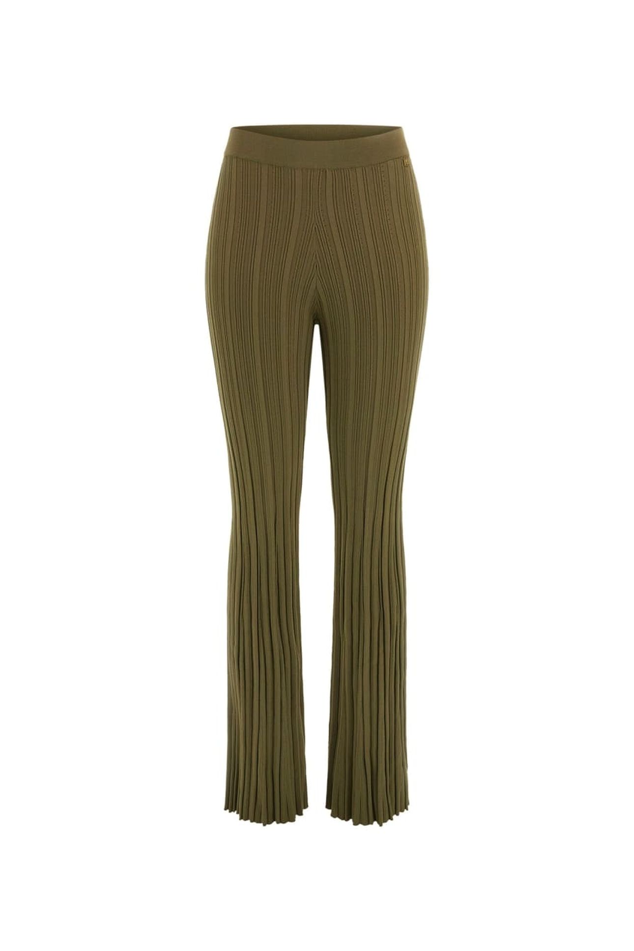 MARCIANO BY GUESS GIADA FLARE SWEATER PANT ARMY OLIVE 5
