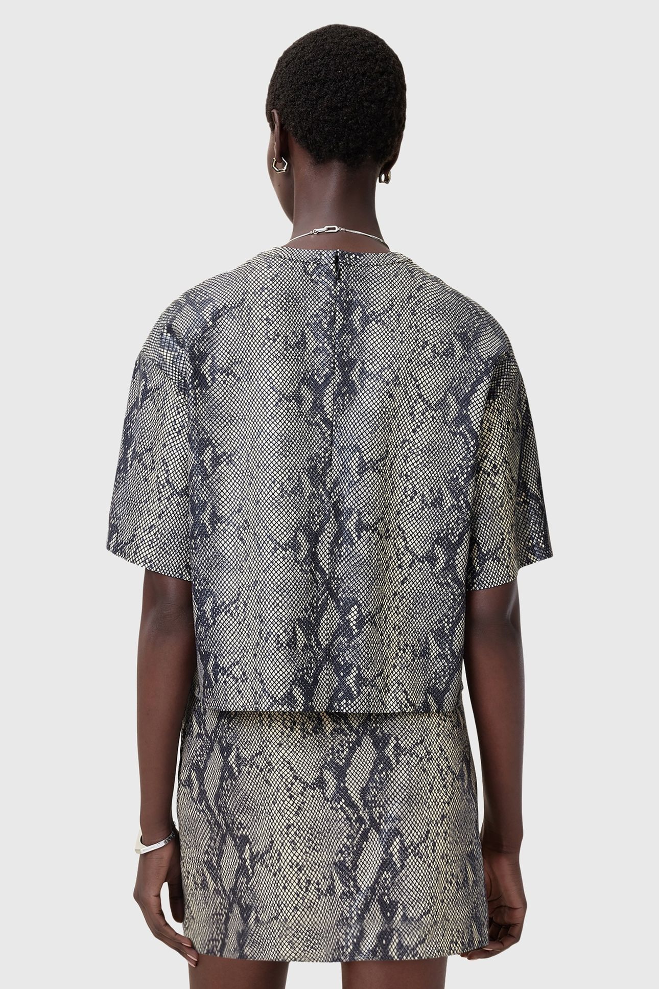 RENAI SNAKE TEE NATURAL WHITE 3
