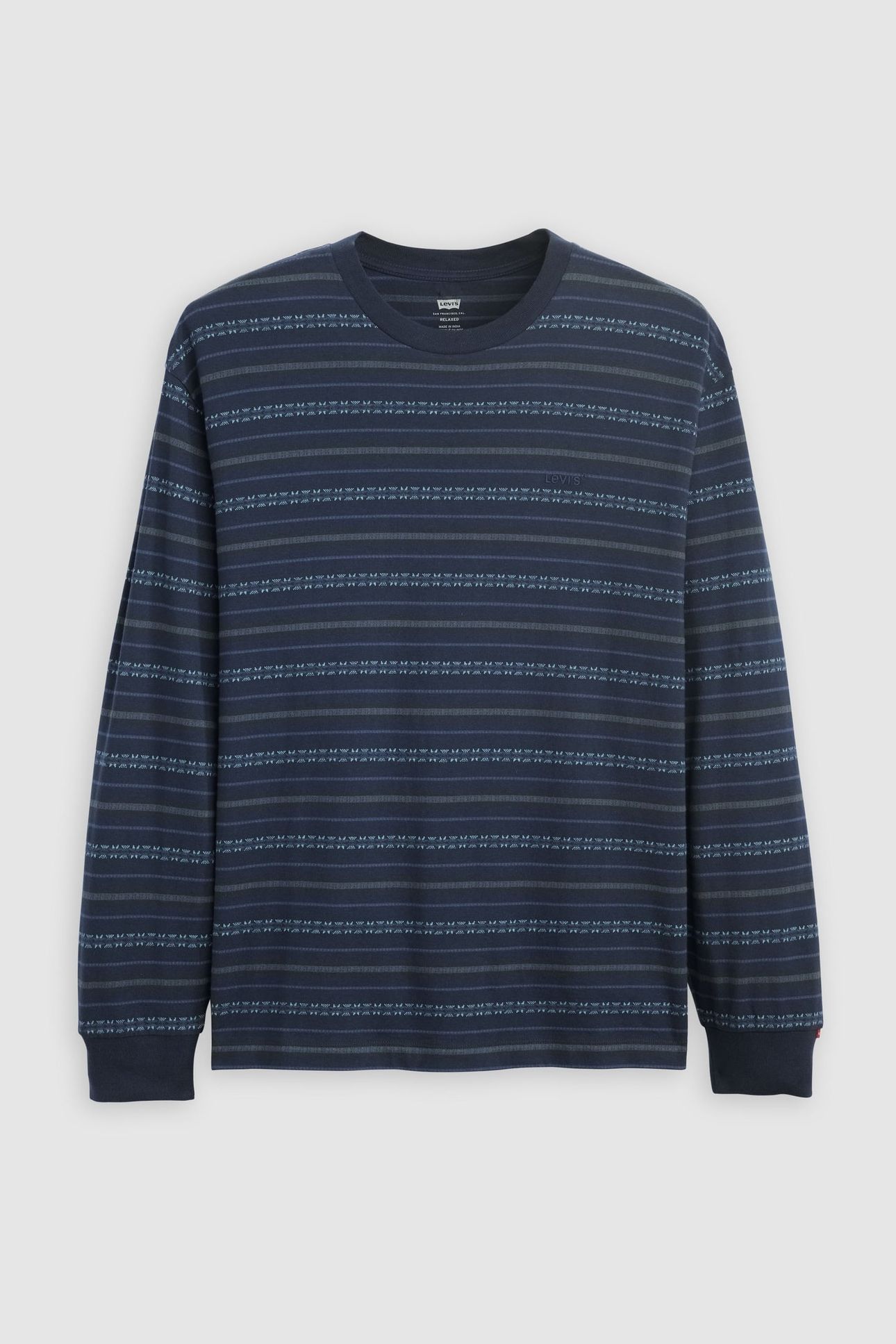 LONG SLEEVE GRAPHIC AUTHENTIC TEE BROWN 4