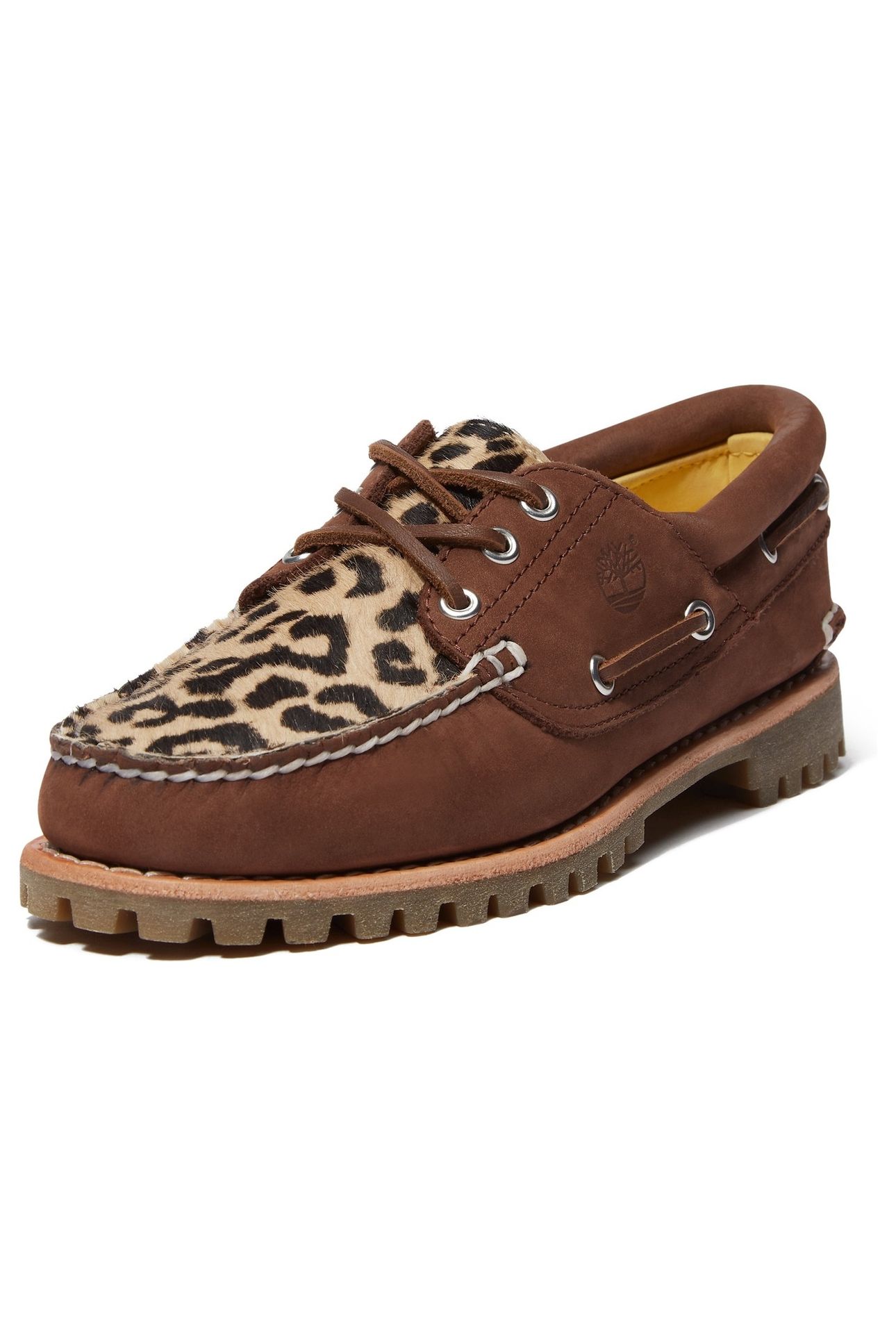 AUTHENTIC BOAT SHOE MEDIUM BROWN NUBUCK 6