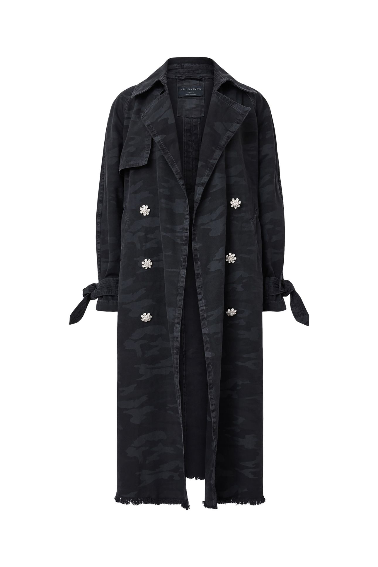KIKI CAMO TRENCH INK BLUE 5