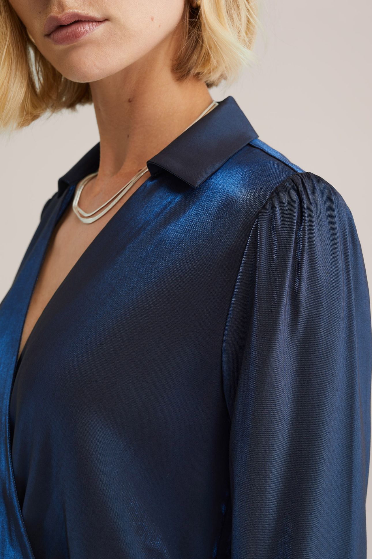 BLOUSE DARK BLUE 5