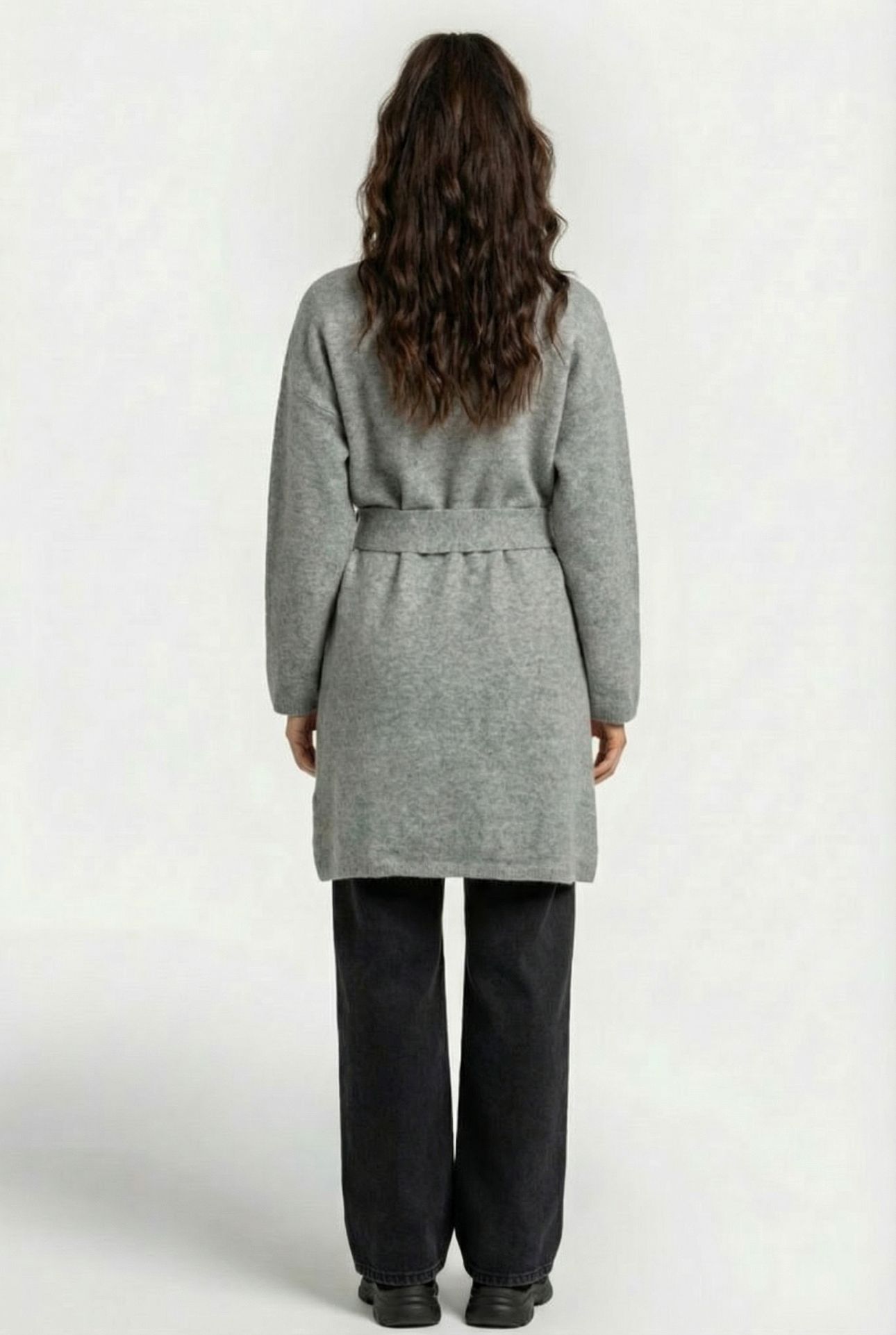 ULLA CARDIGAN LIGHT GREY 2