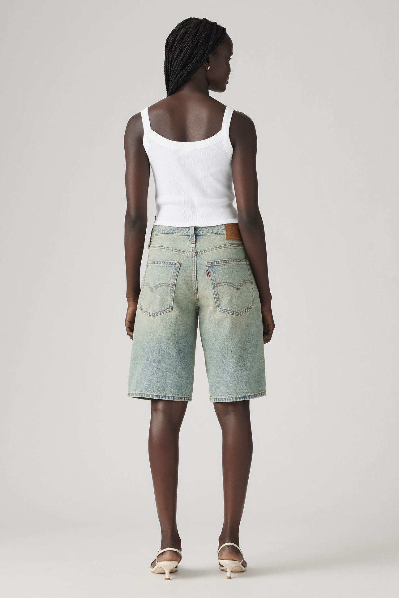 BAGGY DAD JORTS BLUE 2