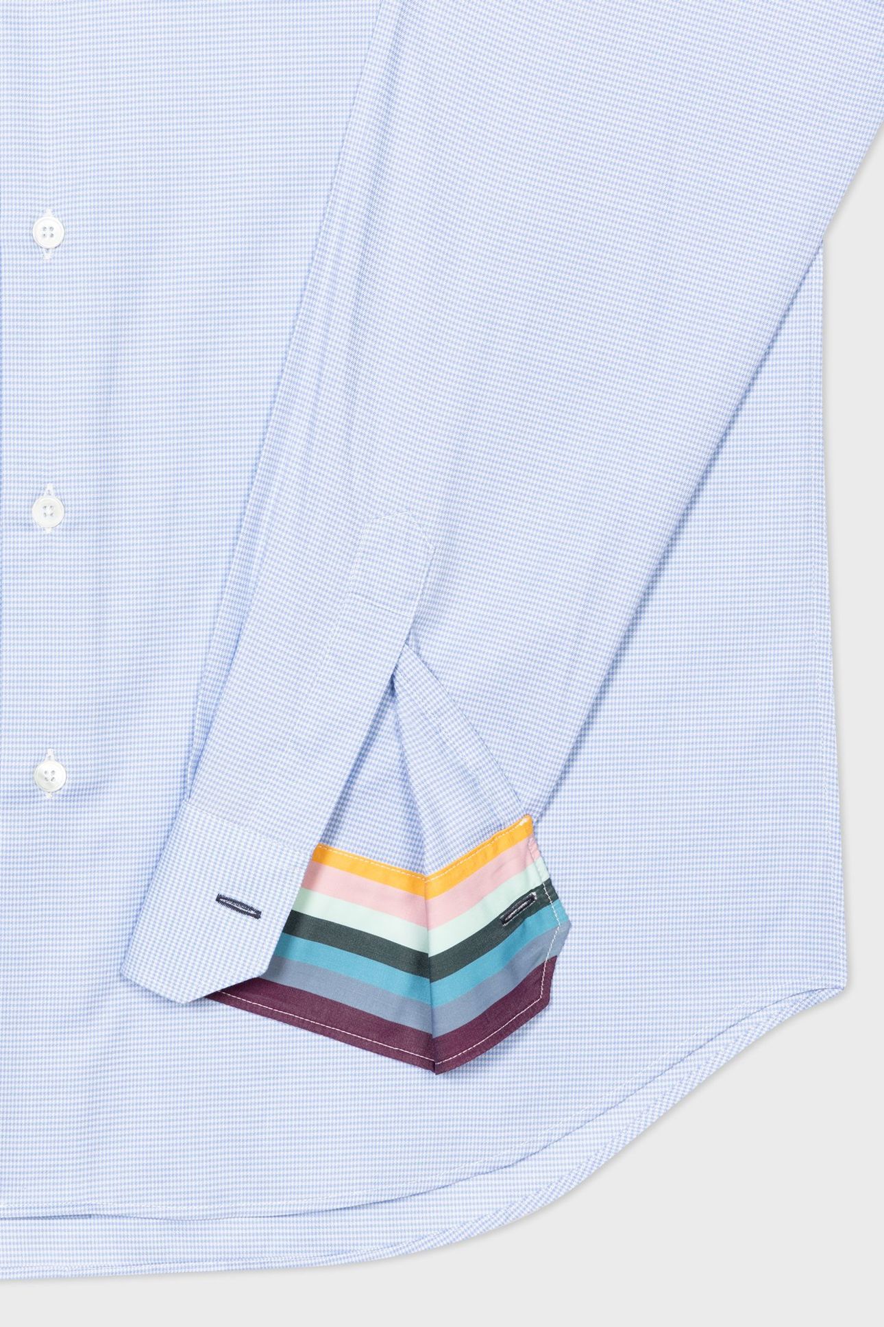 S/C TAILORED FIT SHIRT BLUE 7