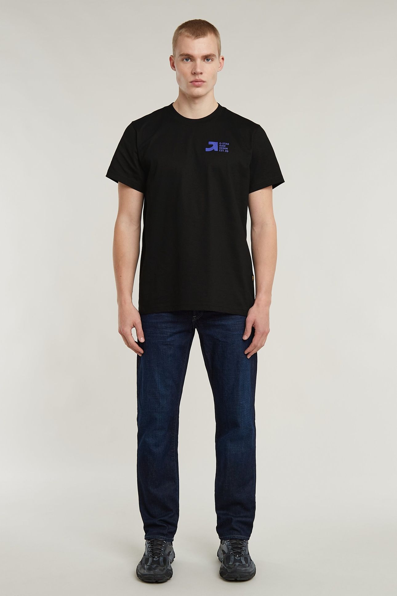 3301 STRAIGHT JEANS BLUE 1