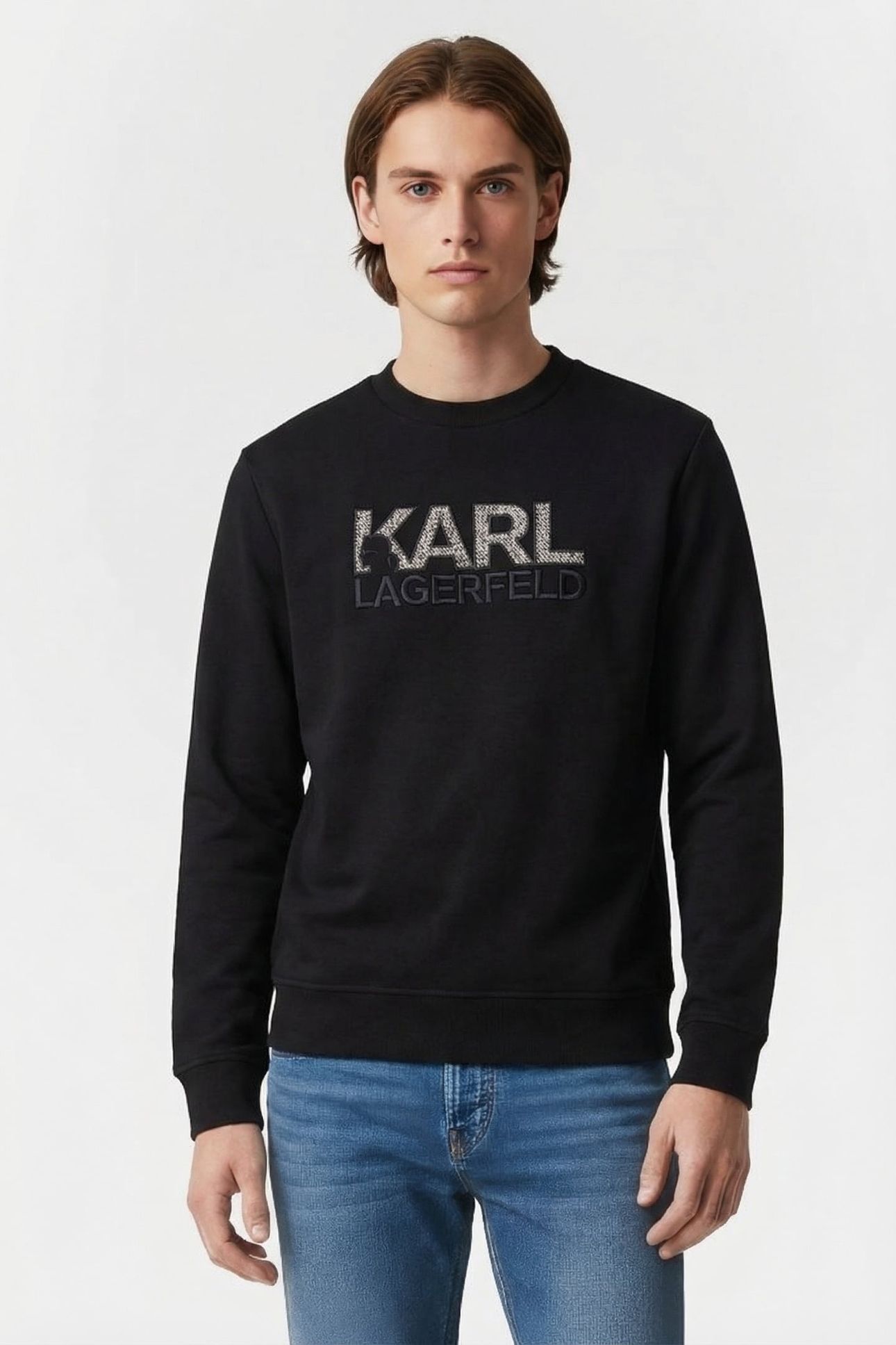 BLACK SWEAT CREWNECK 1