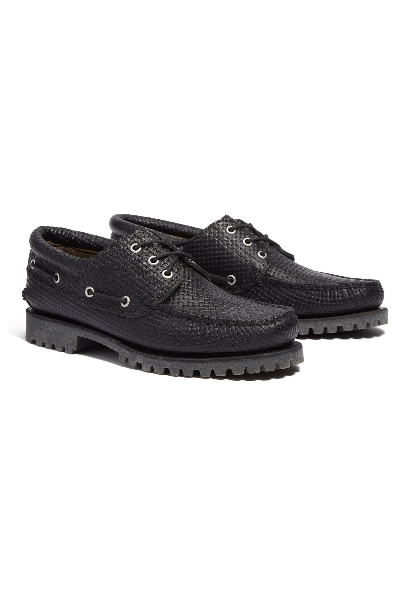 AUTHENTIC BOAT SHOE BLACK FULL GRAIN BROWN 2
