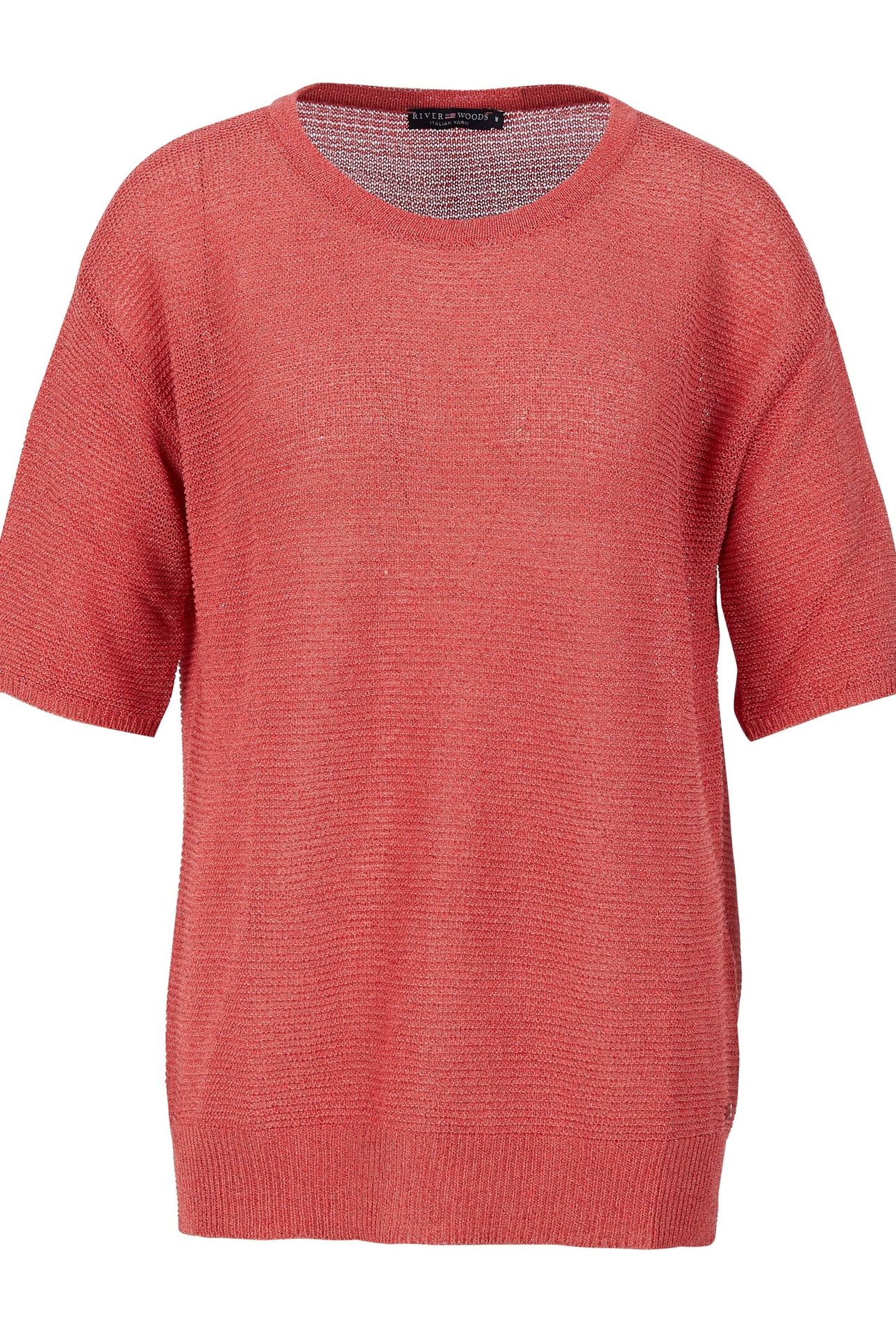 ELBOW SLEEVE PULLOVER IN ORANGE 1