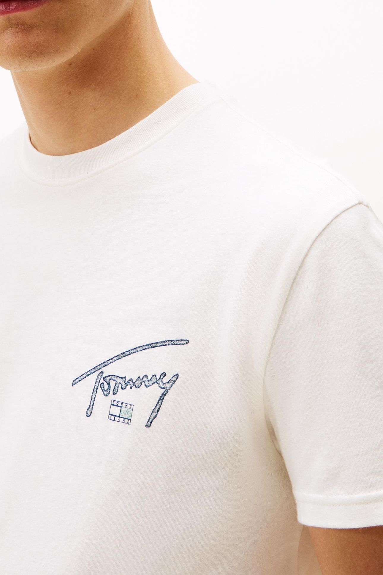 REGULAR SIGN BACKPRINT T-SHIRT ECRU 5