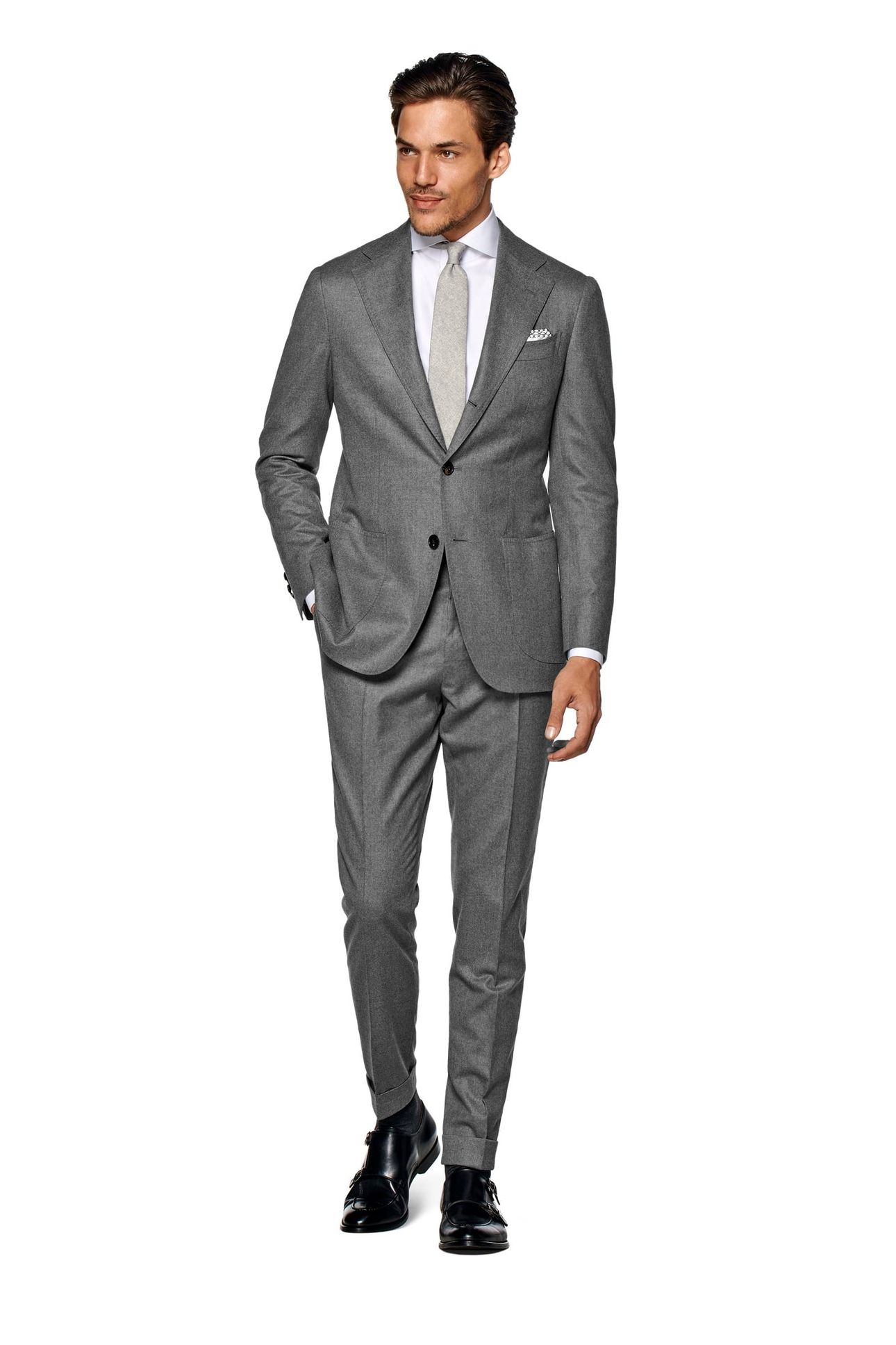 SUIT- MID GREY 1