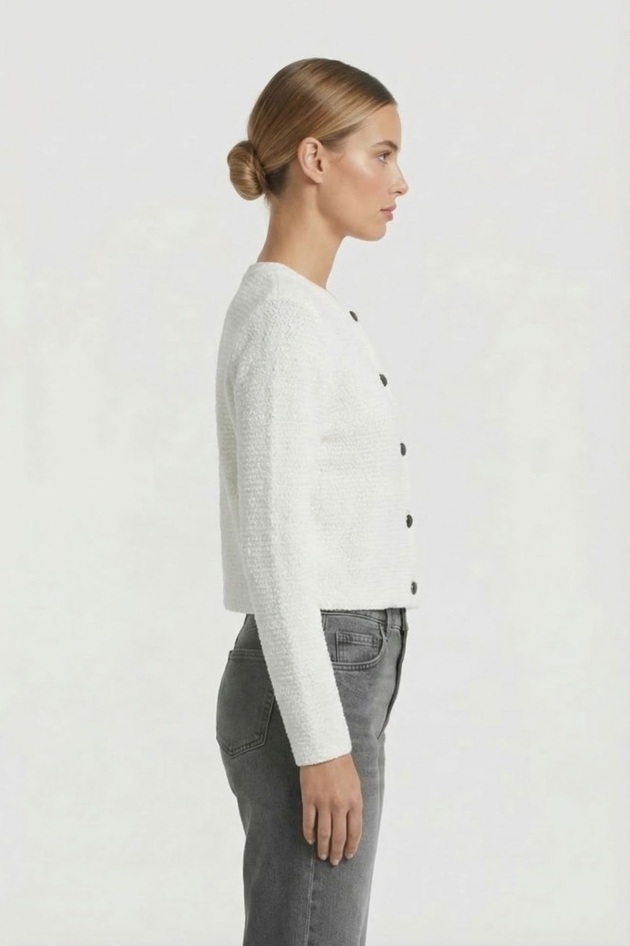 COMMA CARDIGAN WHITE 3