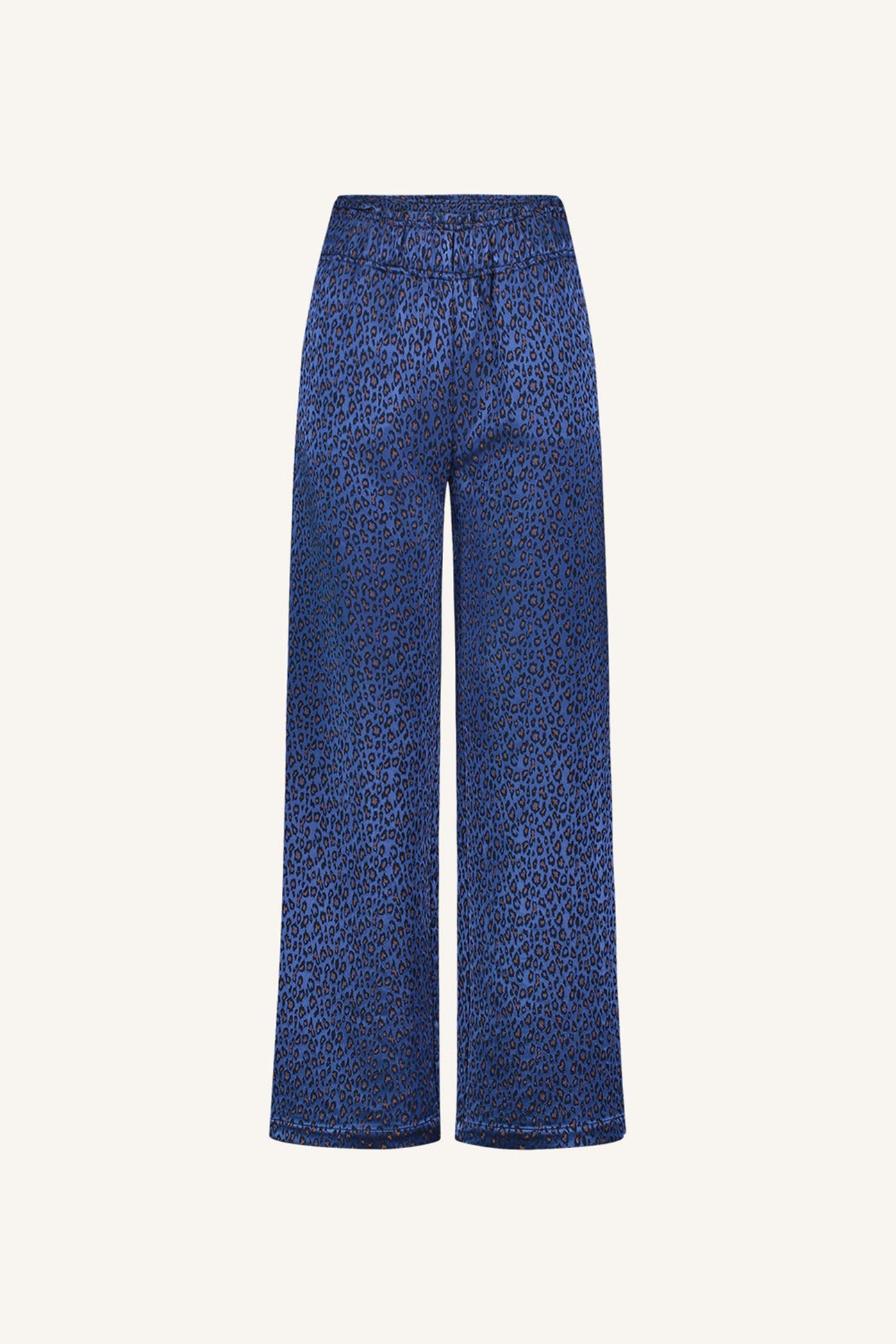 ROBYN BLUE CHEETAH PANTS BLUE CHEETAH PRINT 4