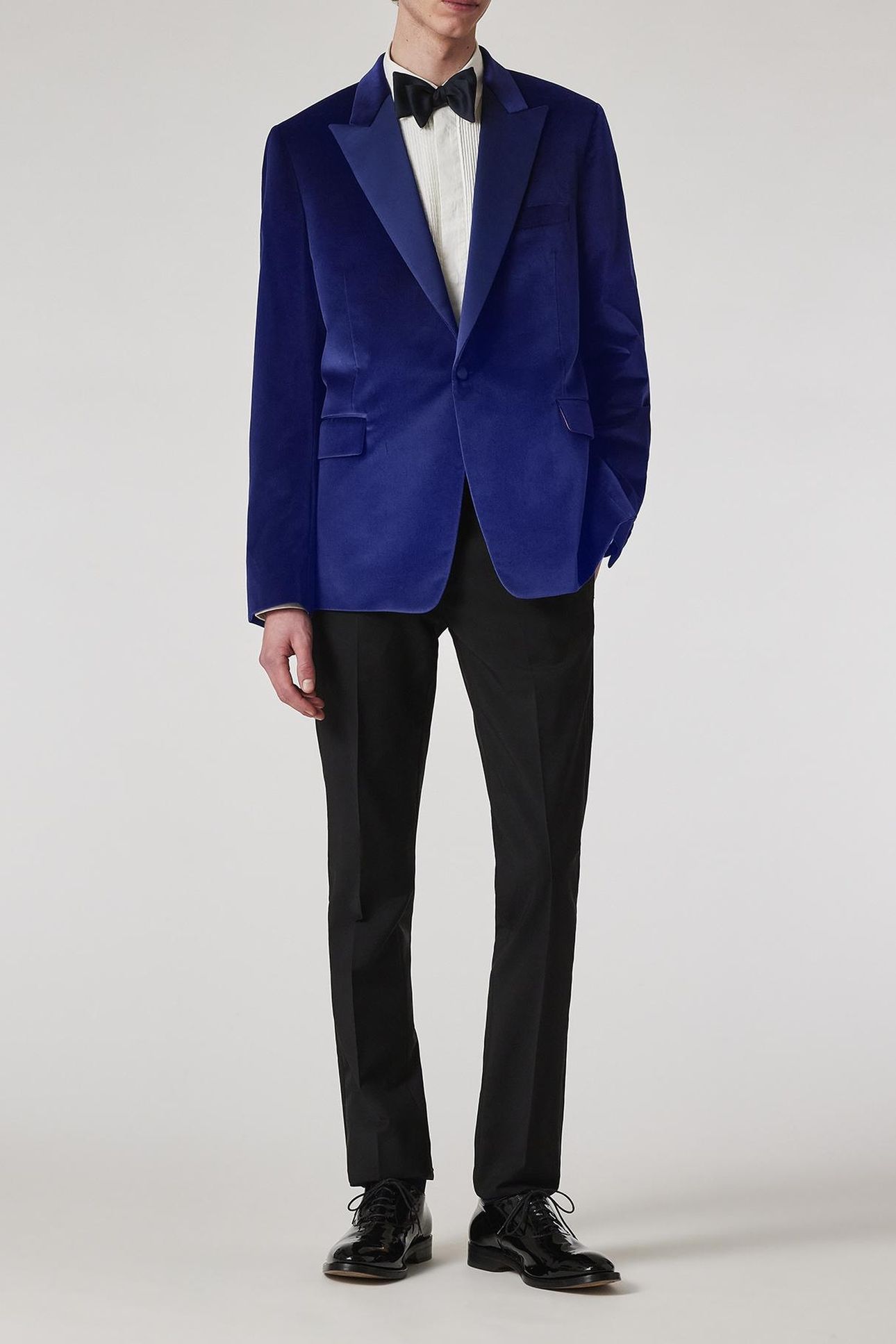 EVENING 1BTN JACKET INKY BLUE 2