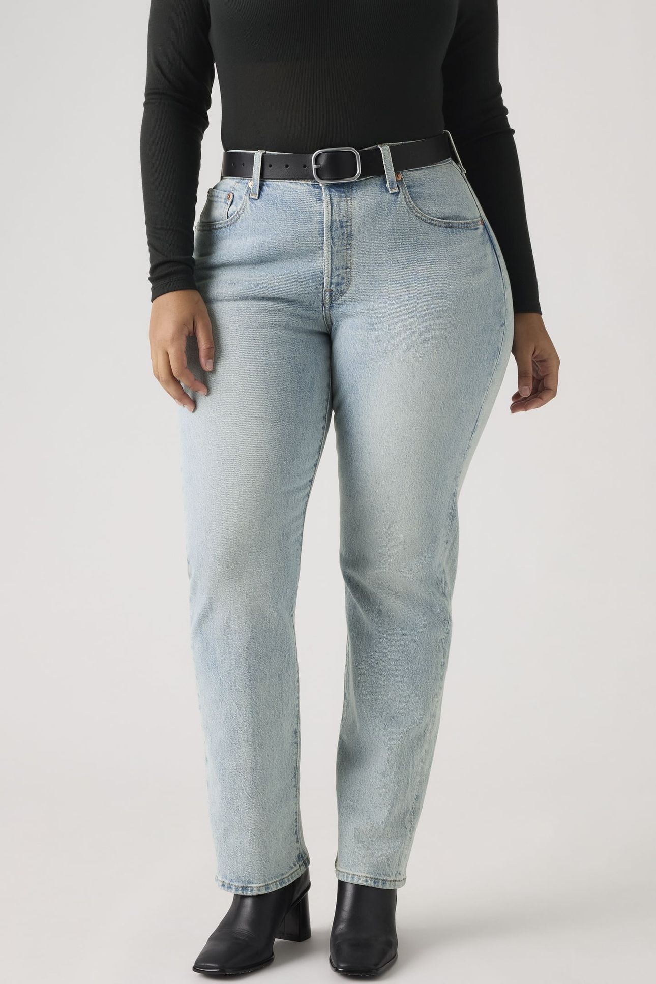 501® CURVE JEANS BLUE 4