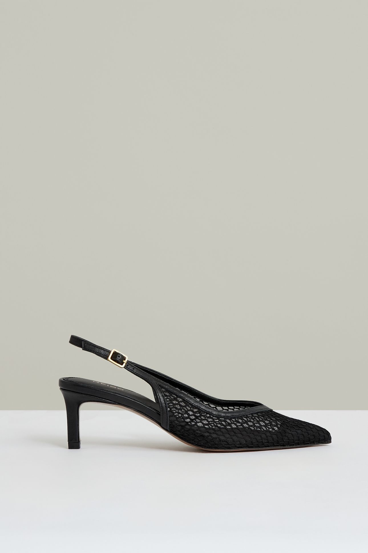 MESH SLINGBACK BLACK 1