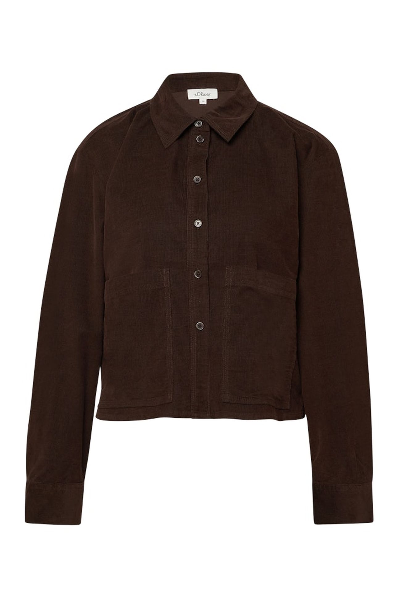 S.OLIVER BLOUSES BROWN-DARK 4
