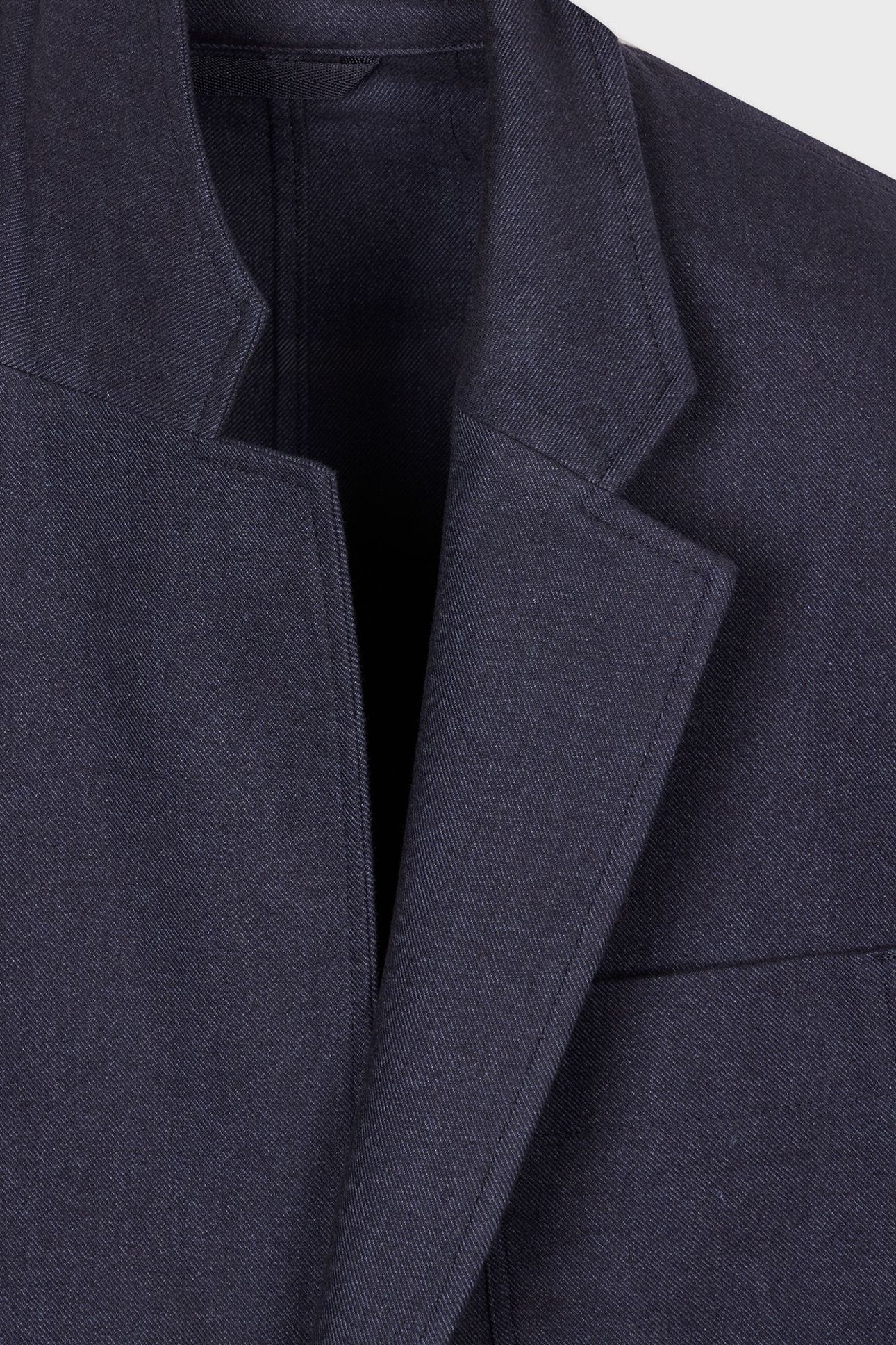 CASUAL FIT 2 BTN JACKET VERY DARK NAVY 8