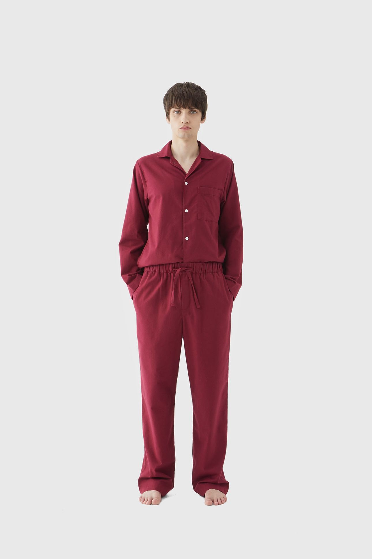 UNISEX FLANNEL, PYJAMAS PANTS BEYOND RED 2