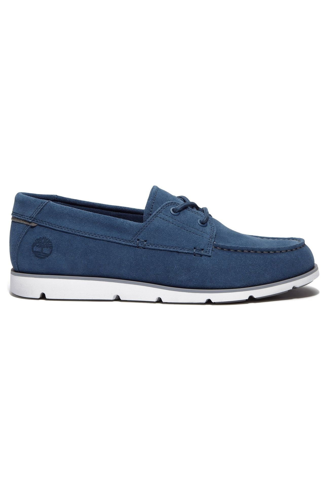 GRAFTON BAY LACE UP SHOE DARK BLUE SUEDE 1
