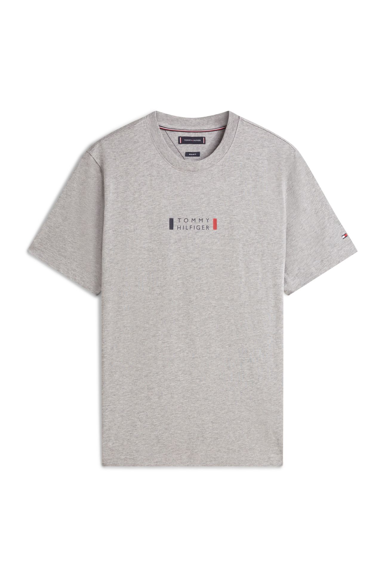 BRAND LOVE SMALL CENTER TEE MEDIUM GREY HEATHER 5