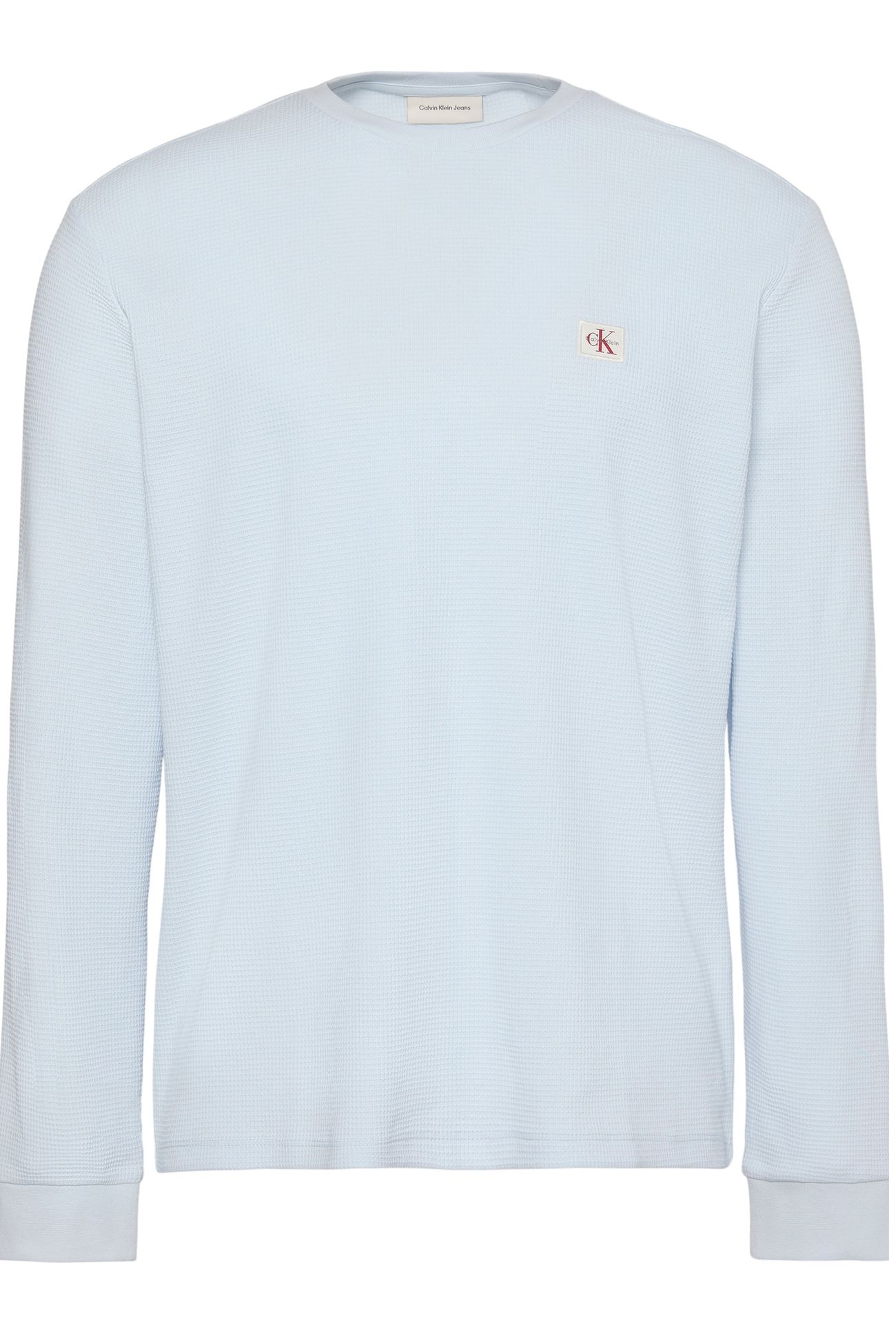 LS WAFFLE BADGE CREWNETEE PLEIN AIR 6