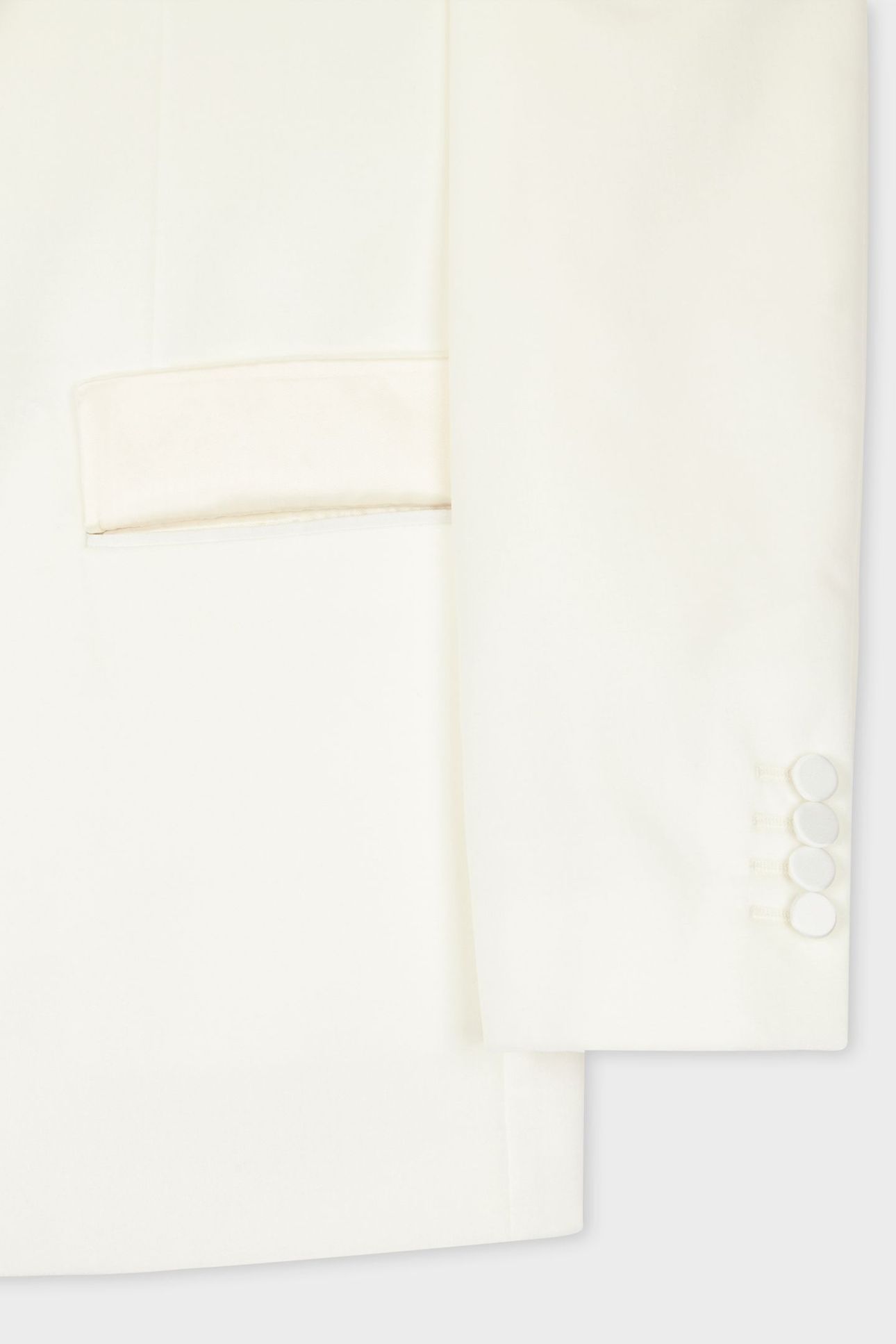 EVENING 1BTN JACKET WHITE 4