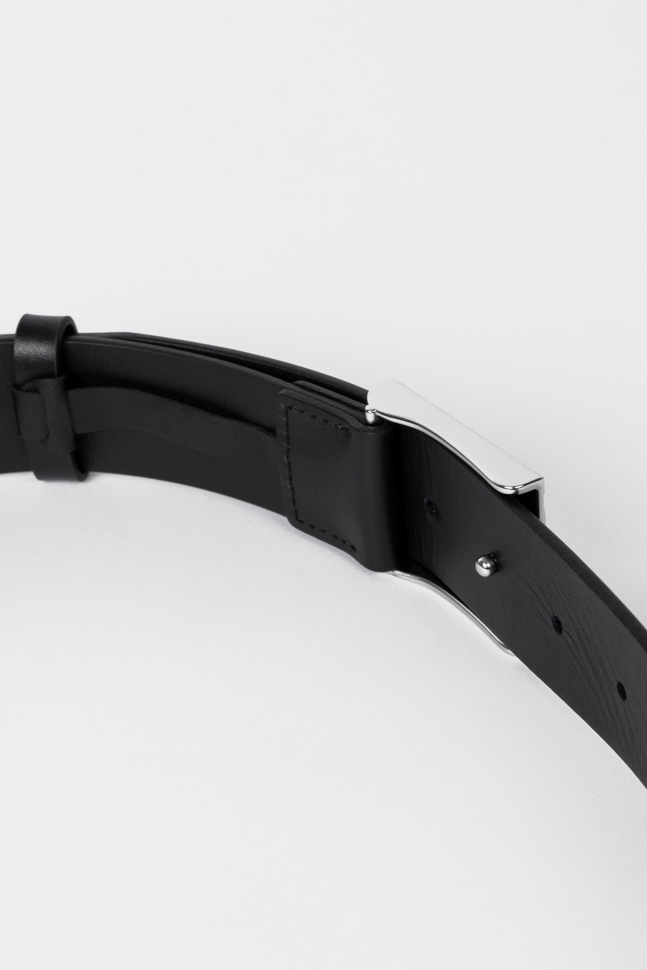 BELT PS PLAQUE BLACK 3
