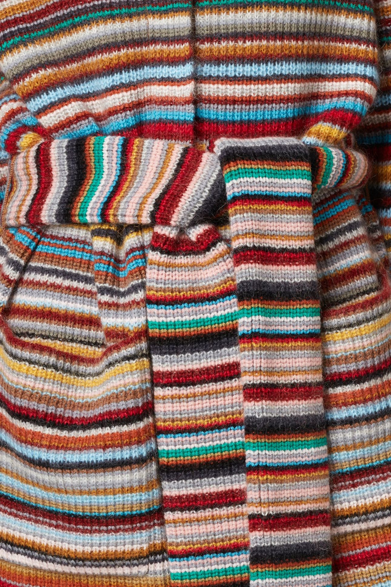 KNITTED MAXI CARDIGAN MULTI COLOURED 7