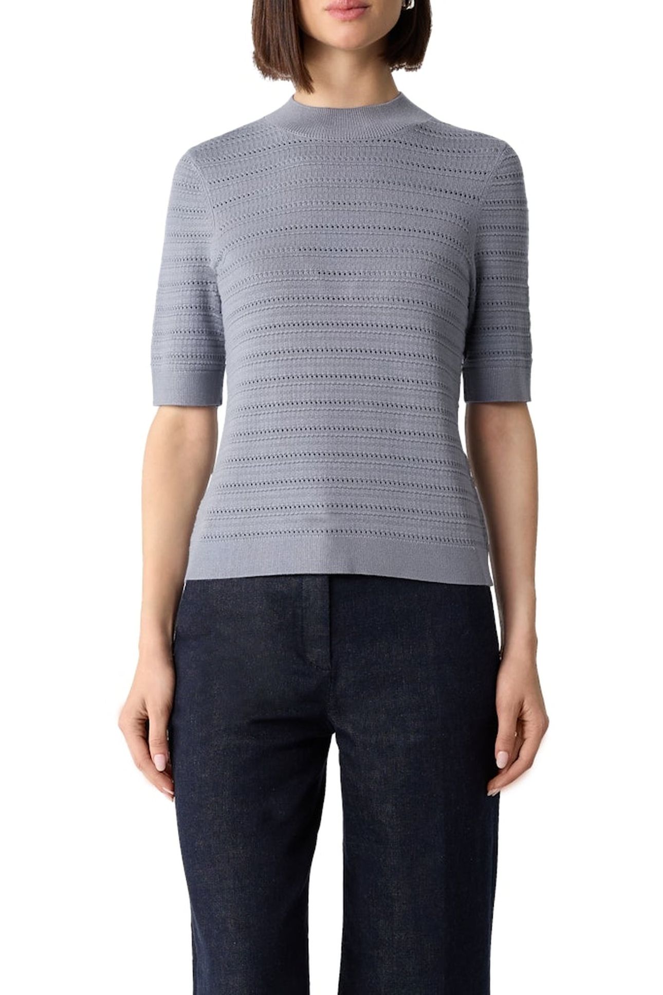 COMMA PULLOVER GREY/BLACK 1