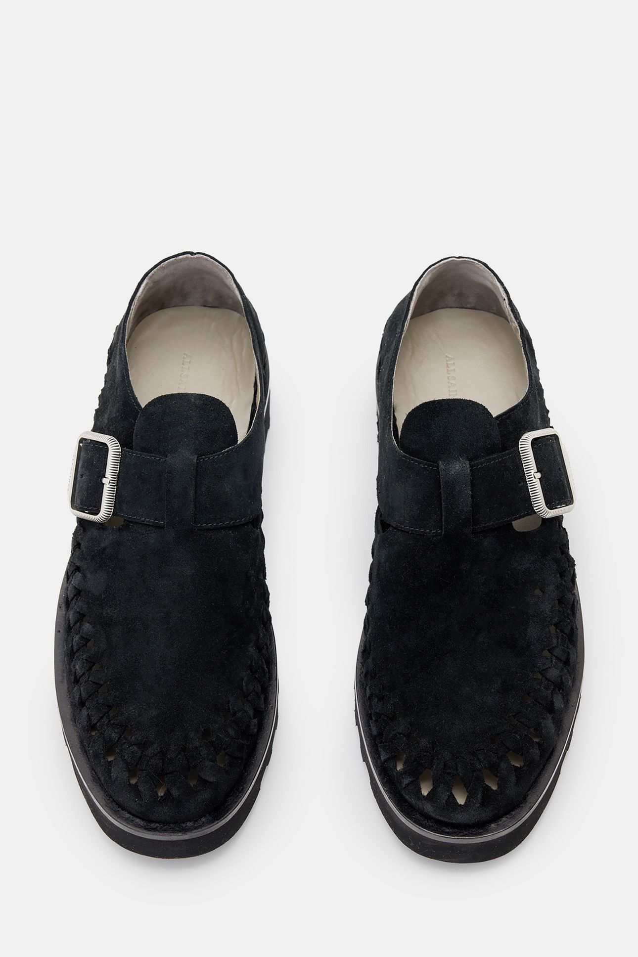 SKIFF SUEDE SANDAL BLACK 2