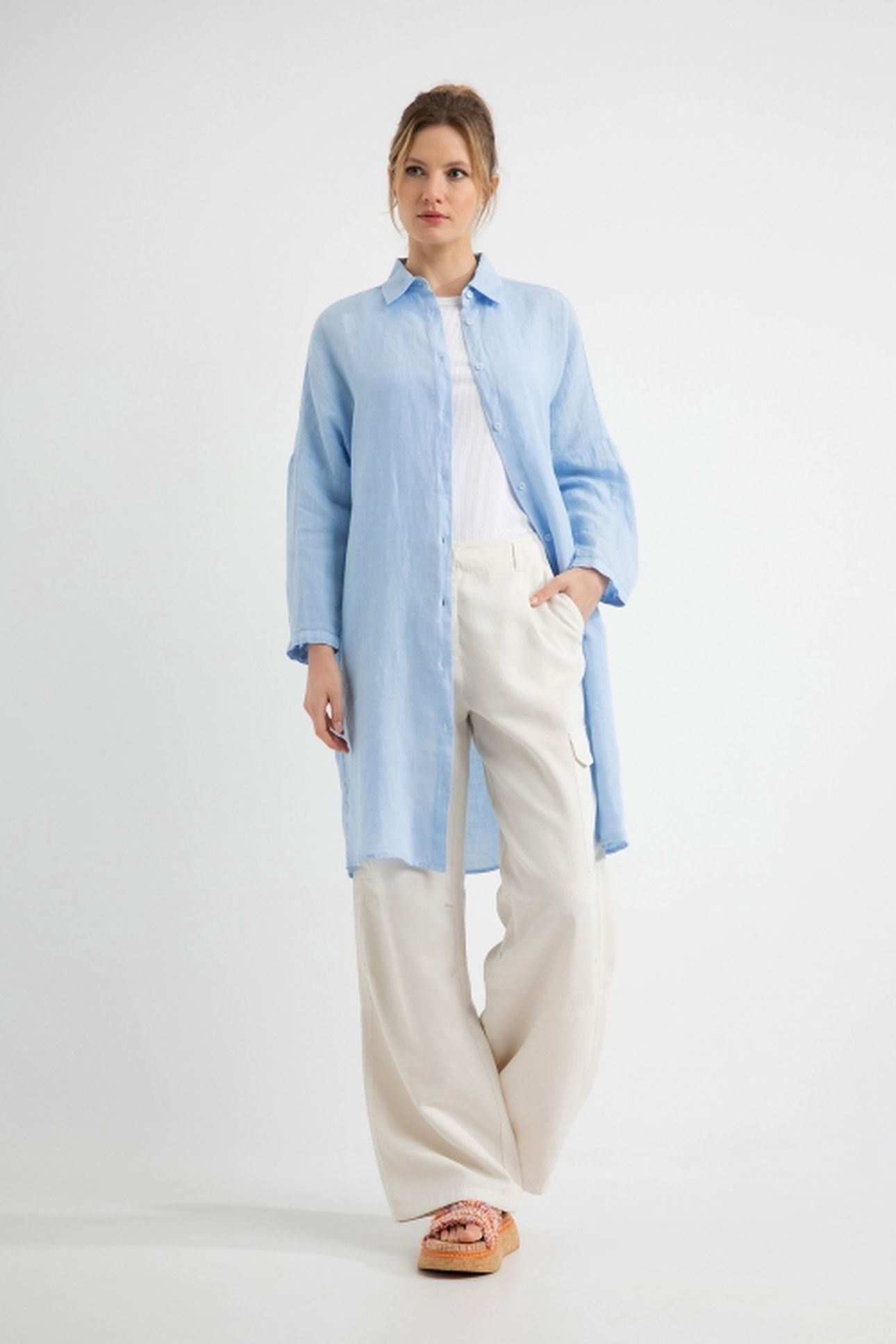 DWIGHT BLOUSE LIGHT BLUE 3