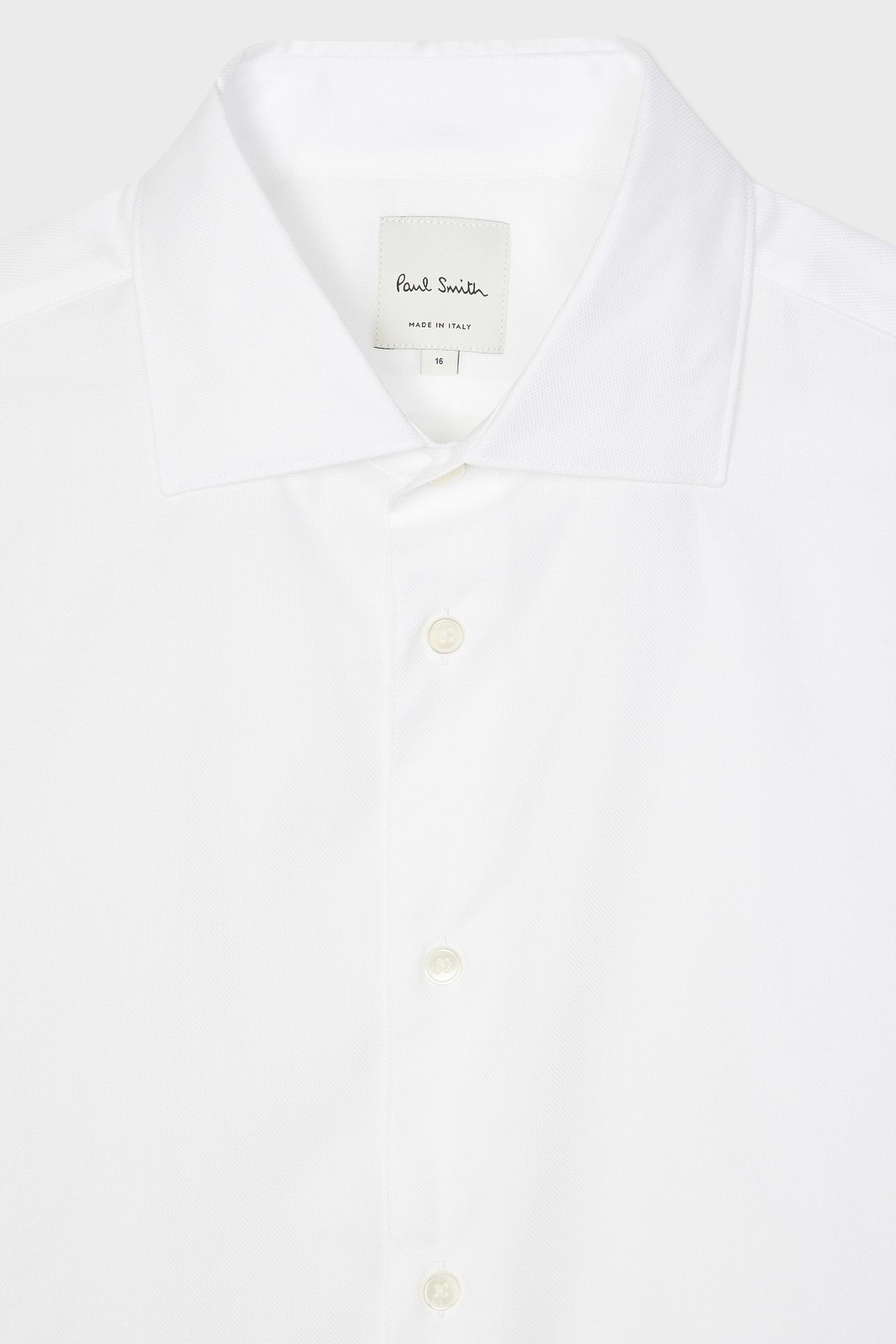 S/C SLIM FIT SHIRT WHITE 5