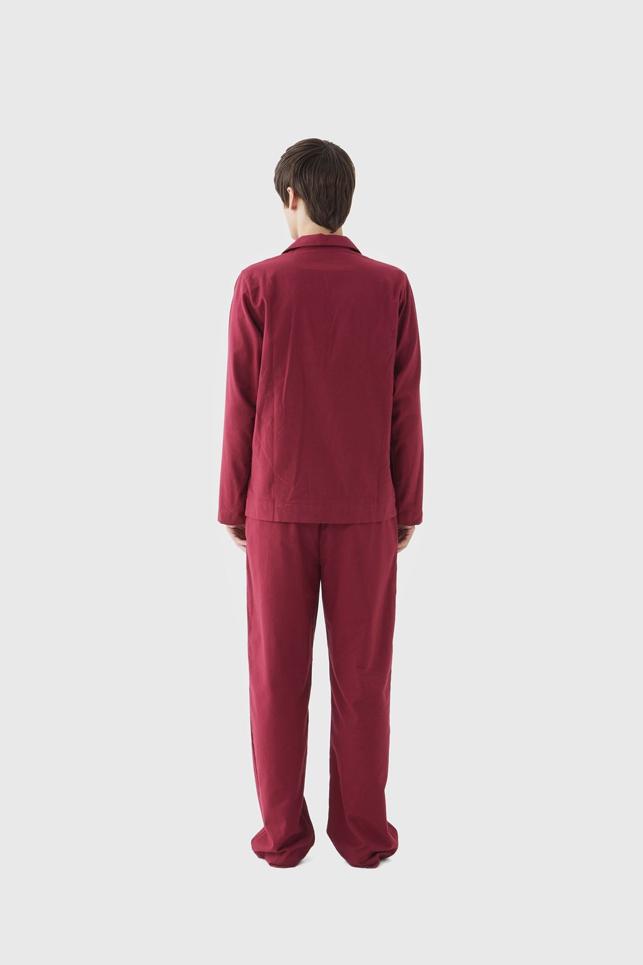 UNISEX FLANNEL, PYJAMAS SHIRT BEYOND RED 5