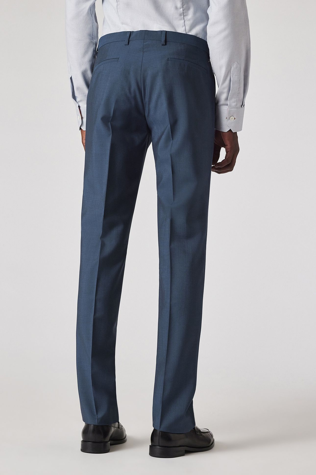 SLIM FIT 2BTN SUIT PETROL BLUE 5