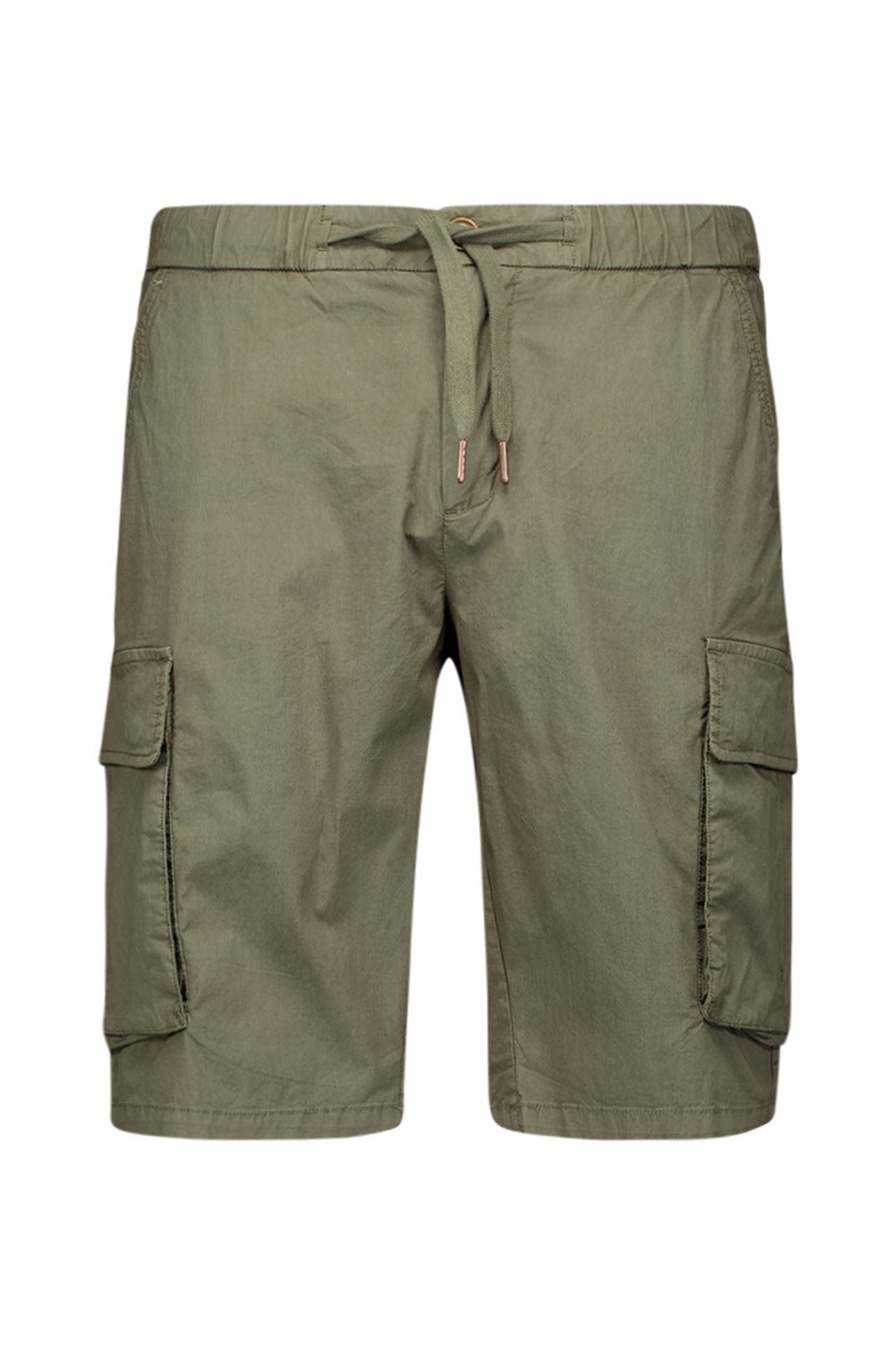 SHORT STRETCH CARGO GARMENT DYED DARK MOSS 6