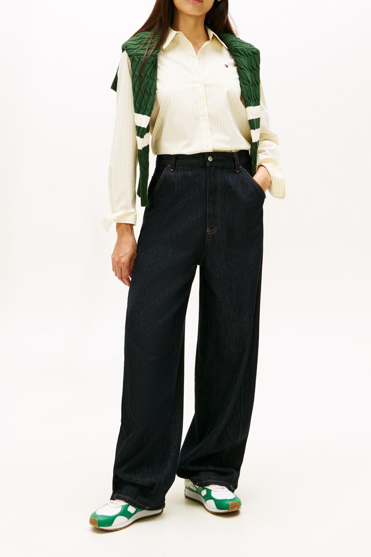 ESSENTIAL POPLIN REGULAR SHIRT CLASSIC YELLOW 4