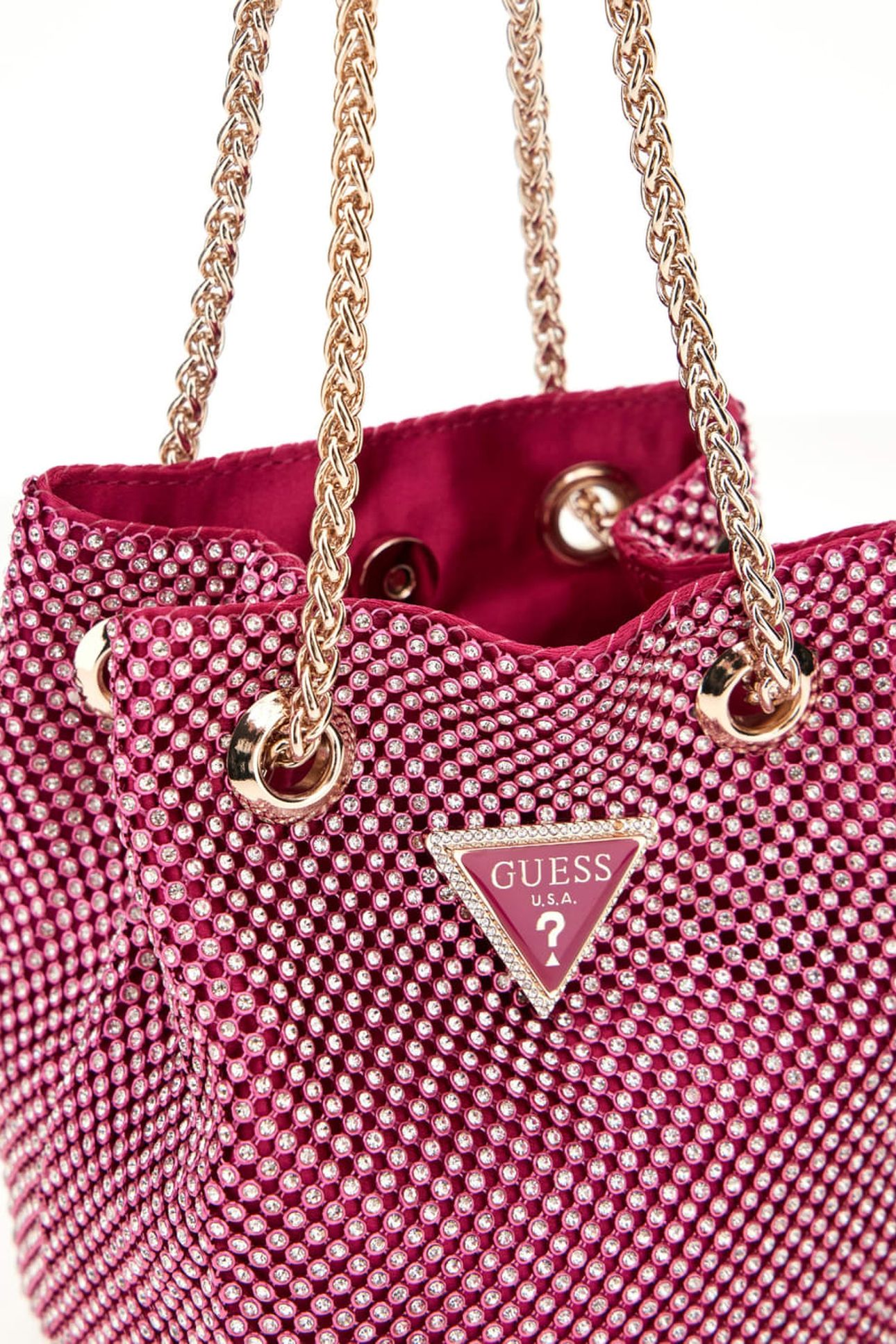 ZALINA FLAP CLUTCH FUCHSIA 9