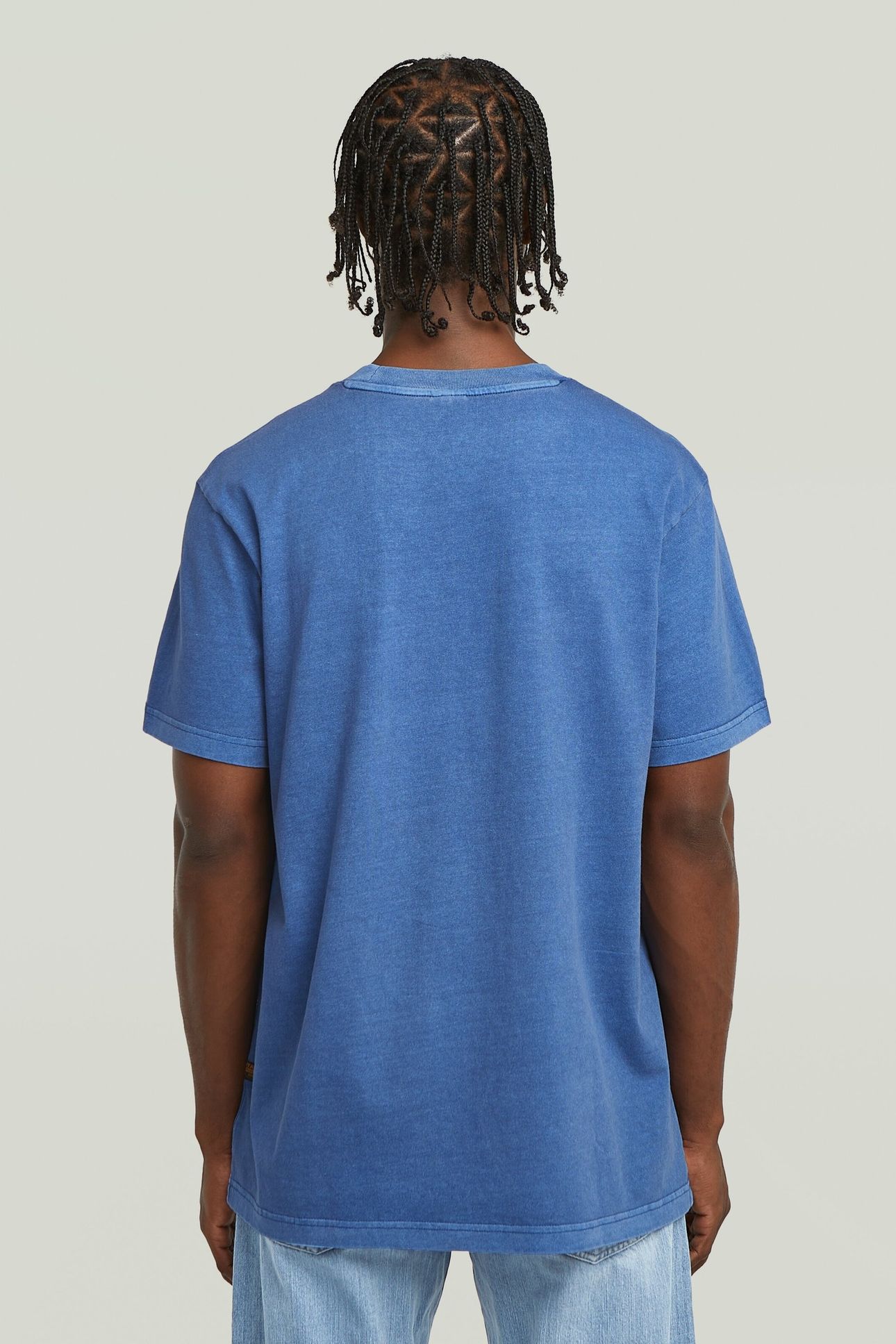 OVERDYED CENTER CHEST LOOSE R T DUTCH BLUE GD 3