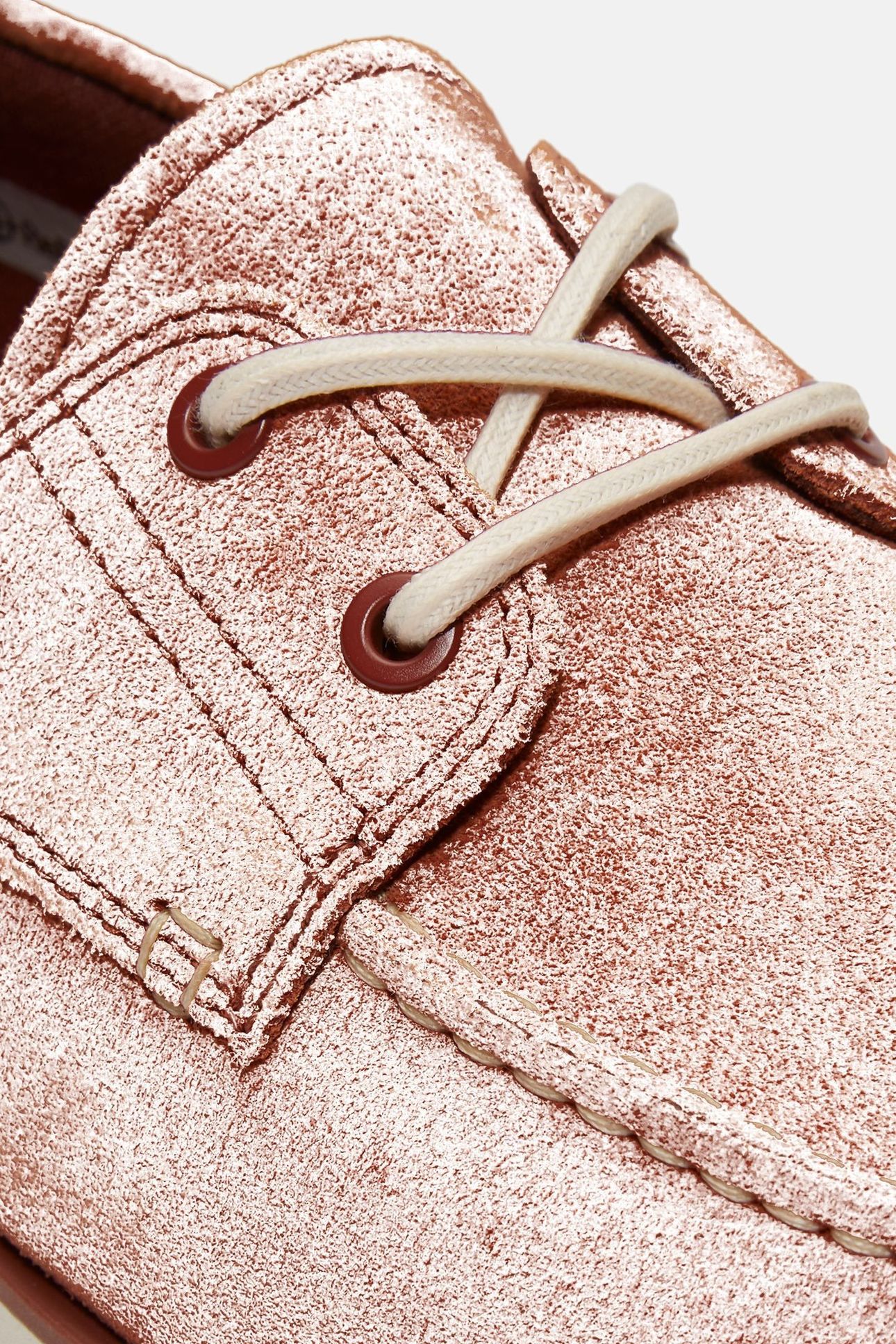 GRAFTON BAY LACE UP SHOE RUST SUEDE 8