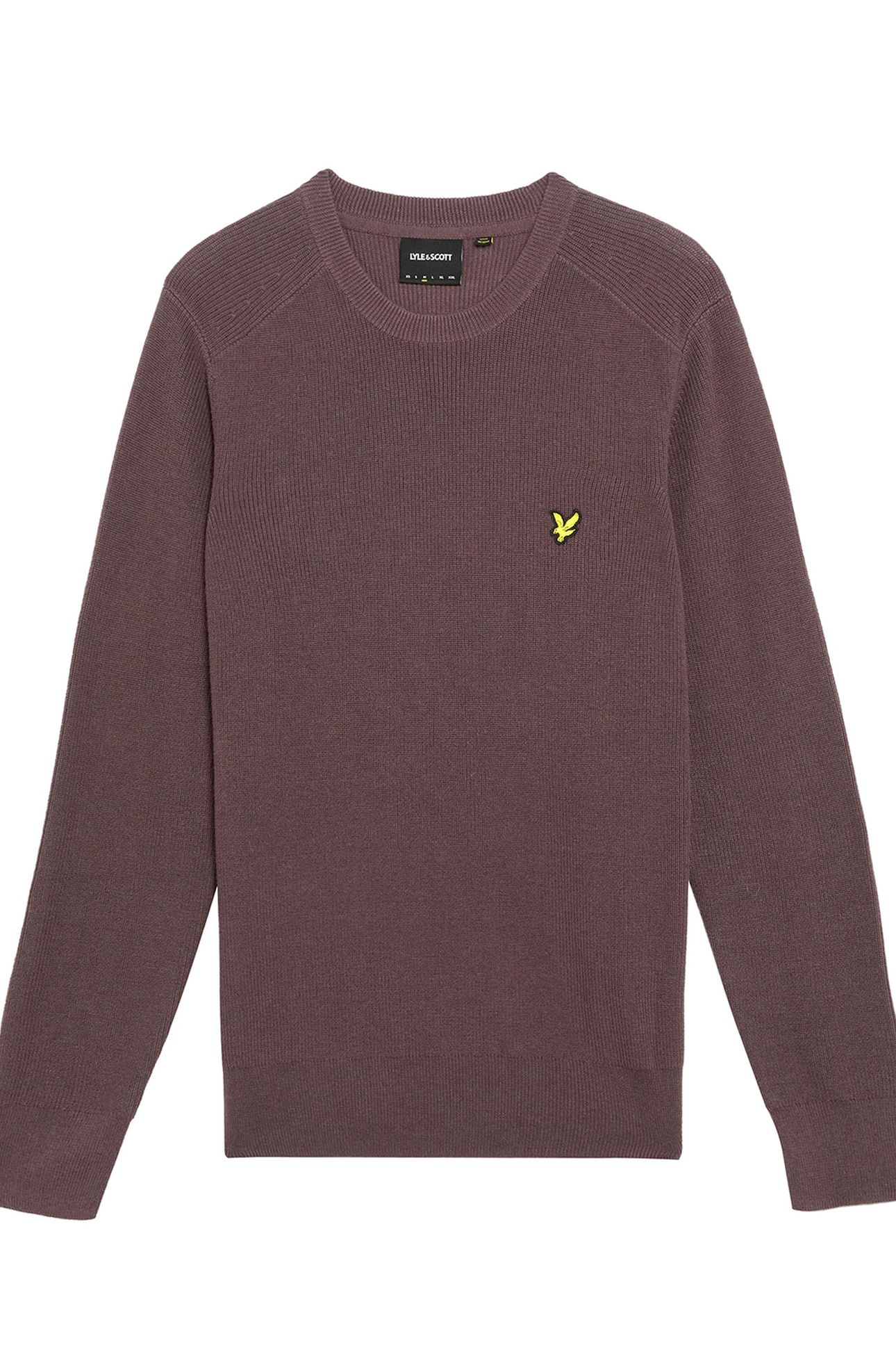 ENGINEERED RIB CREW NECK ESPRESSO 4