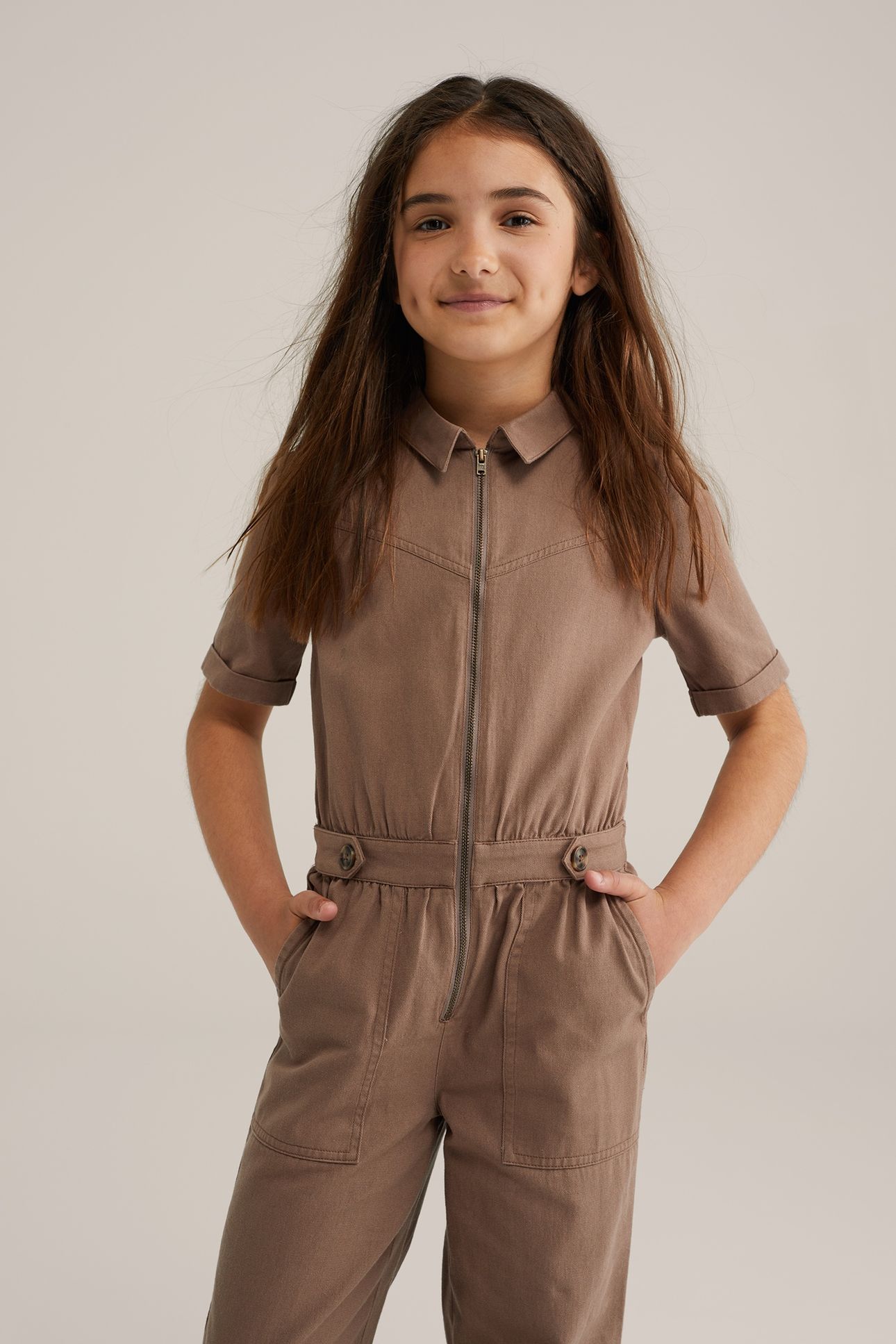 JUMPSUIT LIGHT BROWN 4