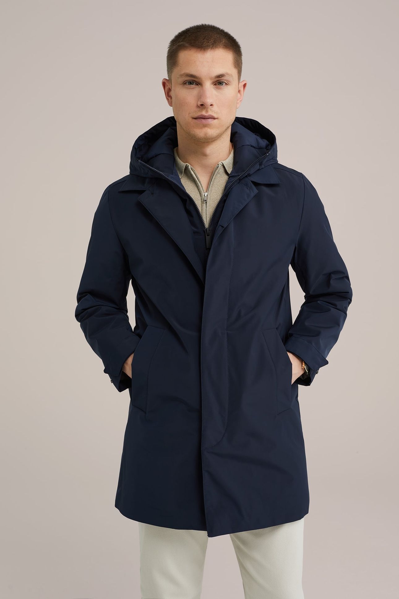 COAT NAVY BLUE 1