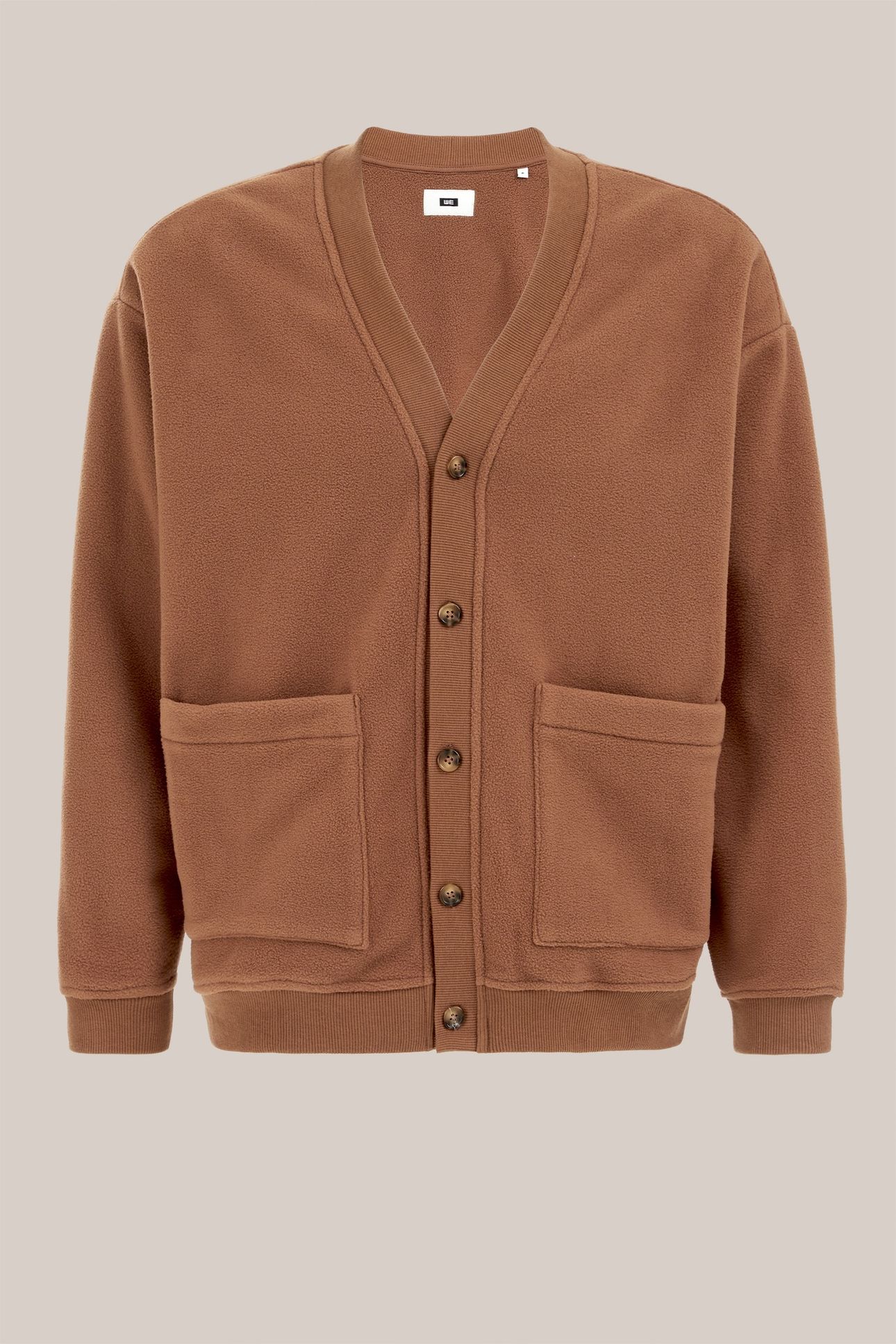 CARDIGAN CINNAMON BROWN 4