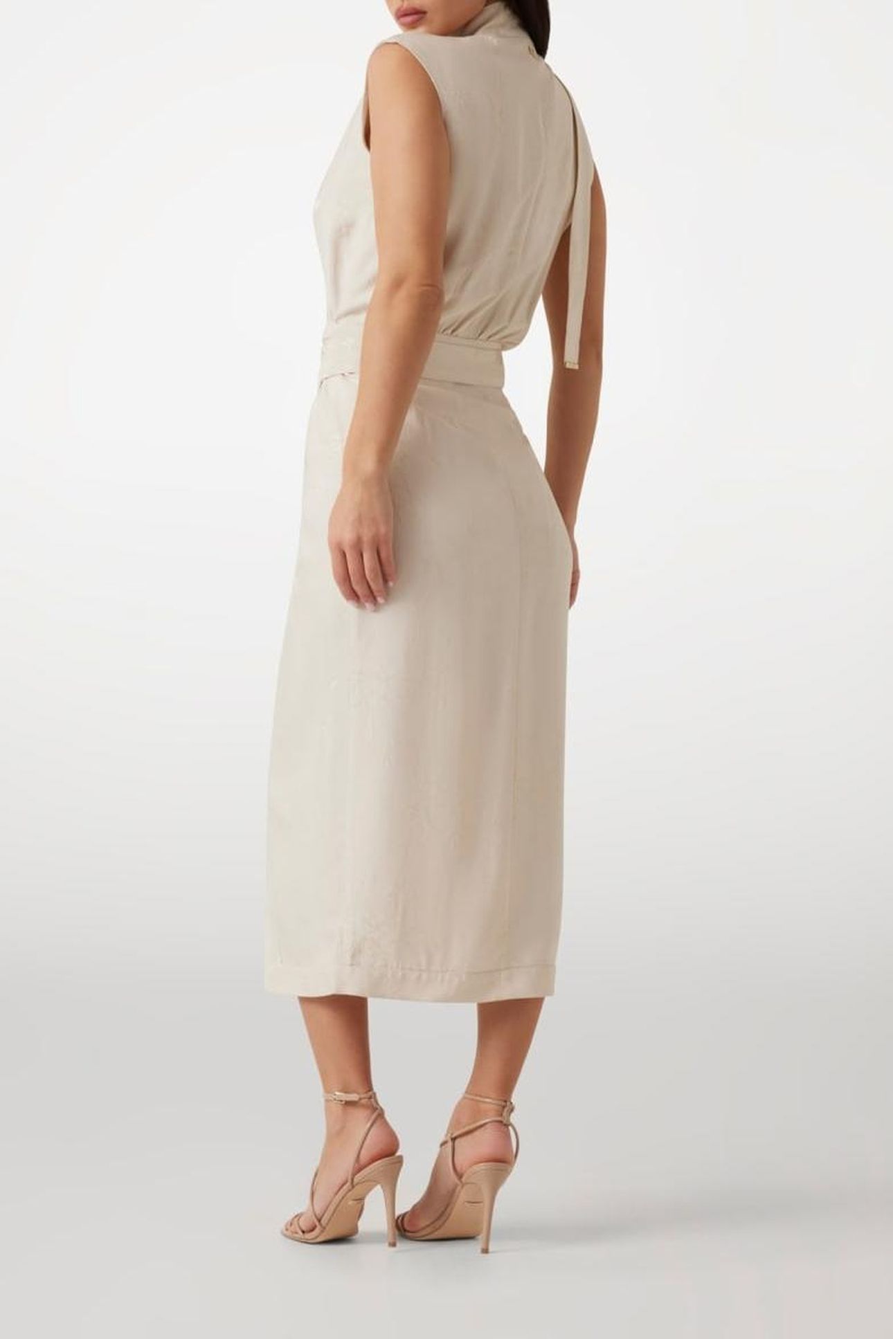 MARCIANO BY GUESS WHITNEY WRAP DRESS DREAMY MOON MULTI 2