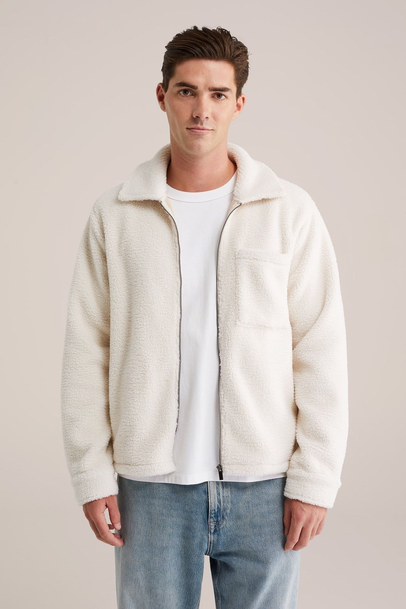OVERSHIRT ECRU 1