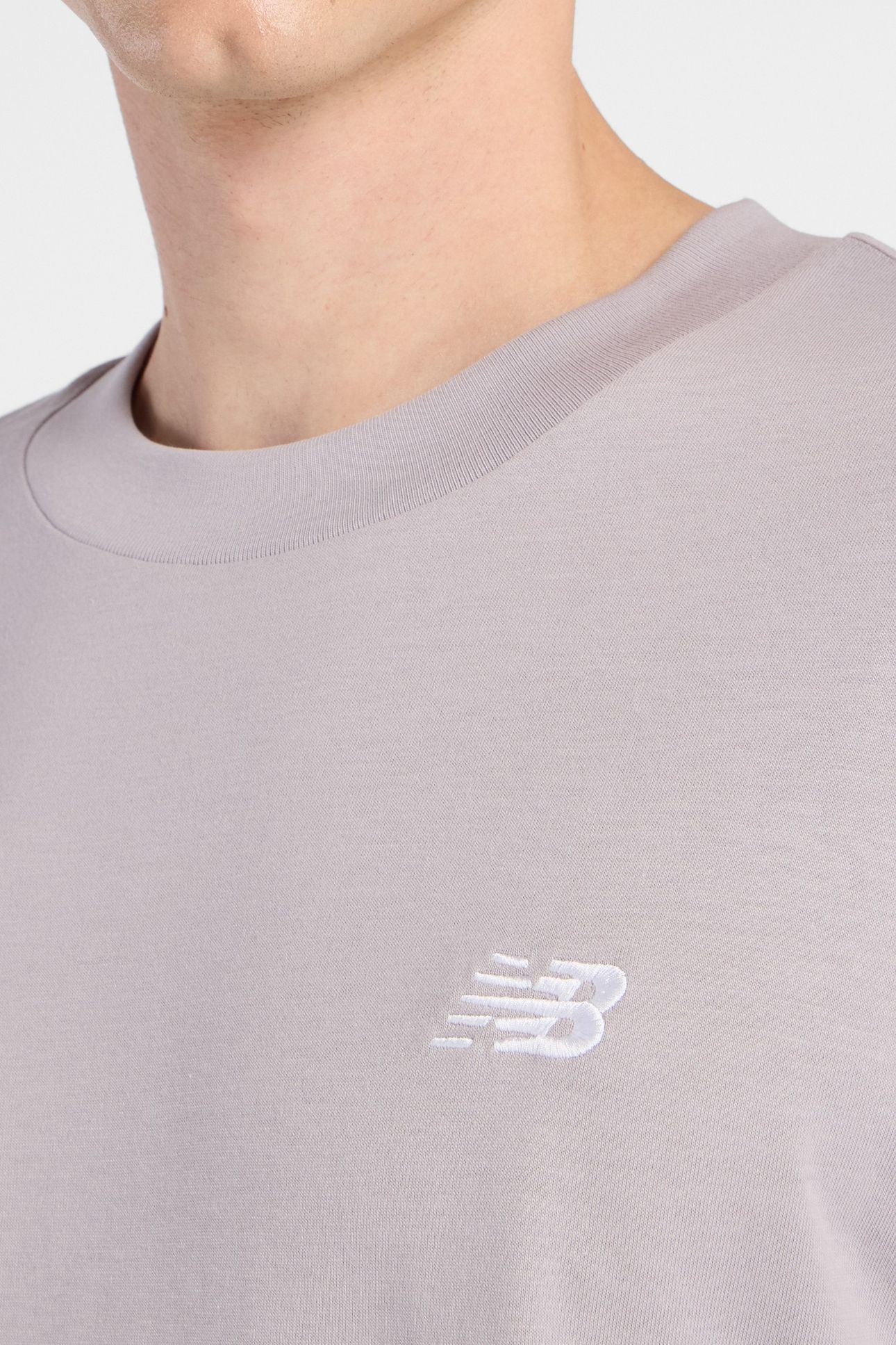 SPORT ESSENTIALS COTTON T-SHIRT TRUFFLE SALT / AFTERGLOW 4