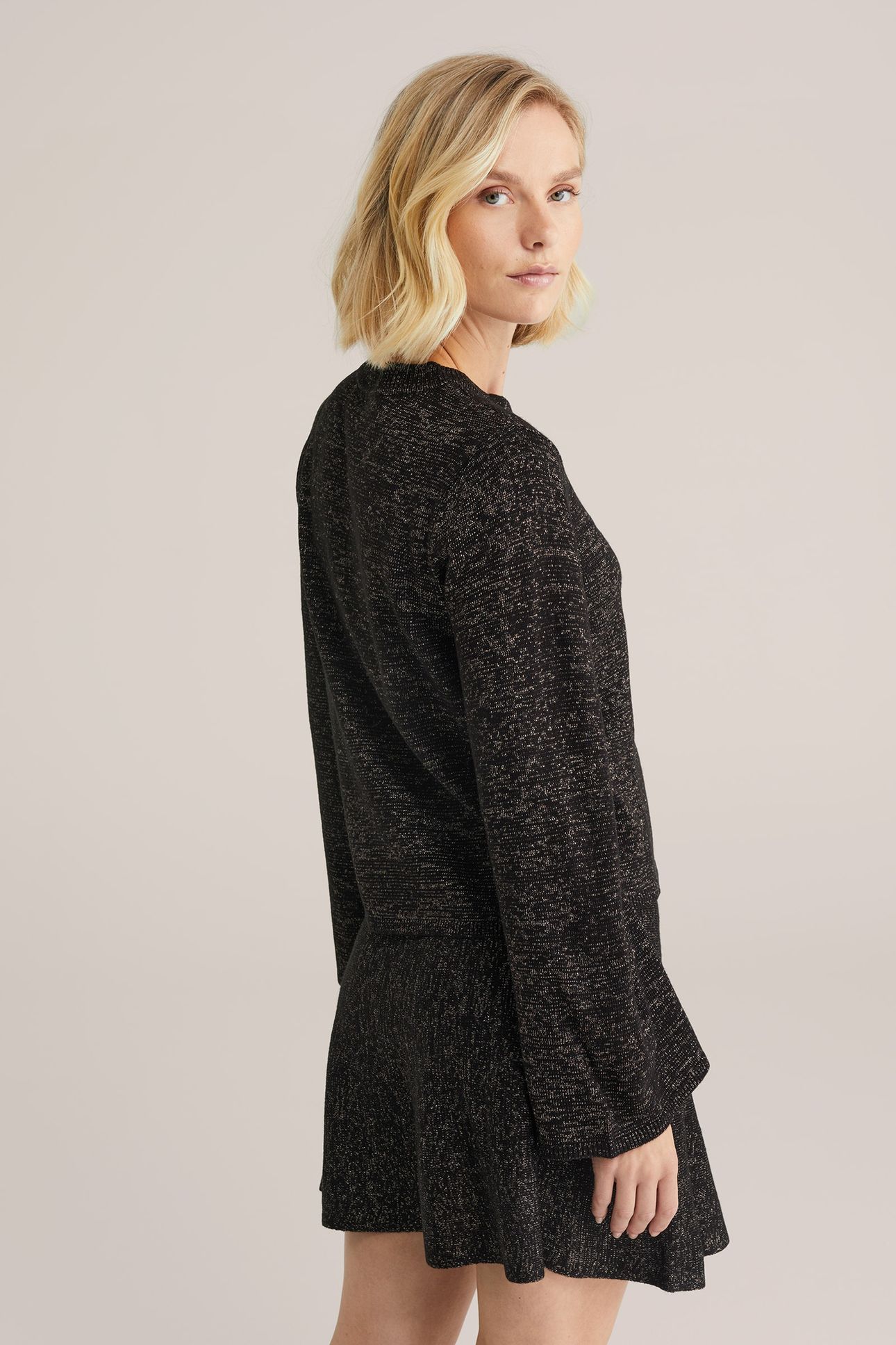 KNITTED PULLOVER BLACK 2
