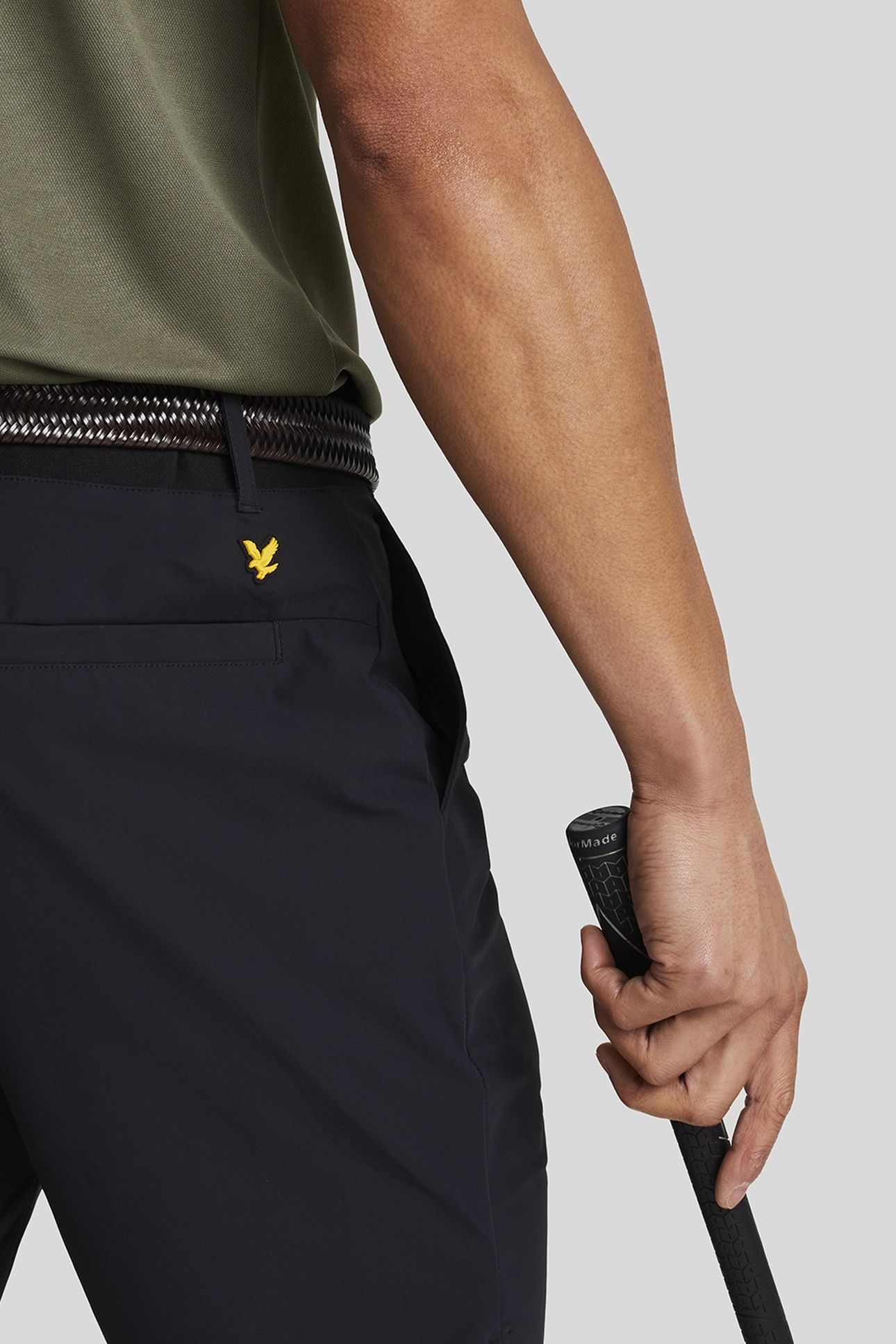 LIGHTWEIGHT GOLF TECH SHORTS JET BLACK 5